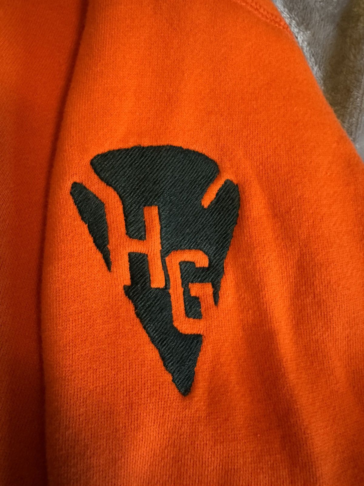 Other Hustle Gang Chief Sweatshirt 2X Orange Embroidered Native Size US XXL / EU 58 / 5 - 6 Thumbnail