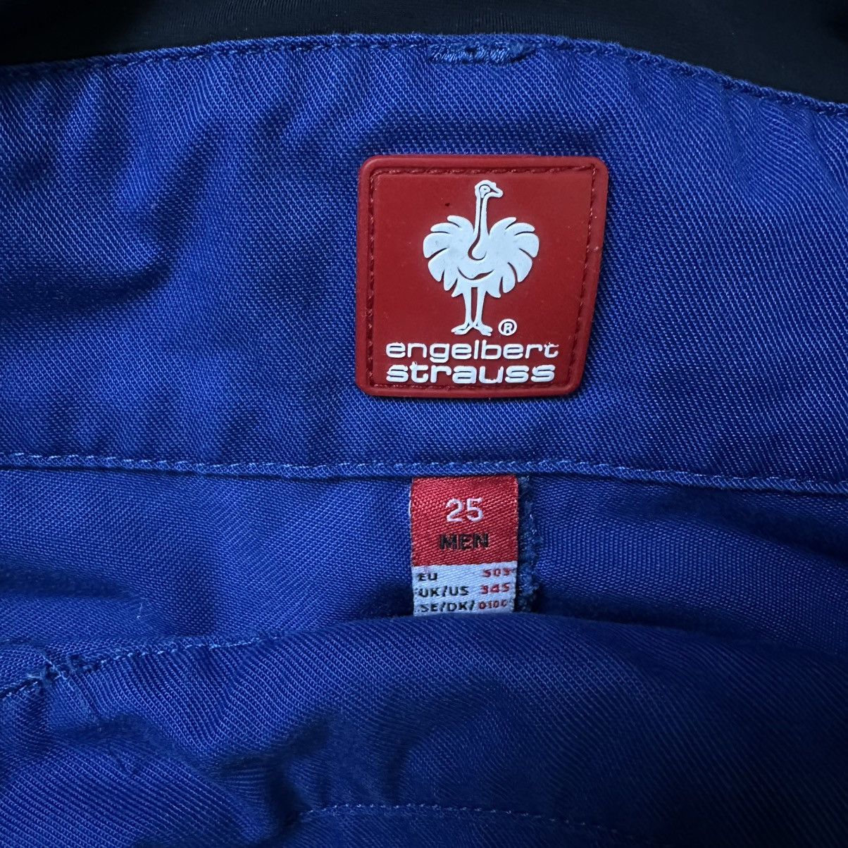 Carhartt VTG Mans Workwear Overalls Engelbert Strauss Active Double Size US 34 / EU 50 - 10 Thumbnail