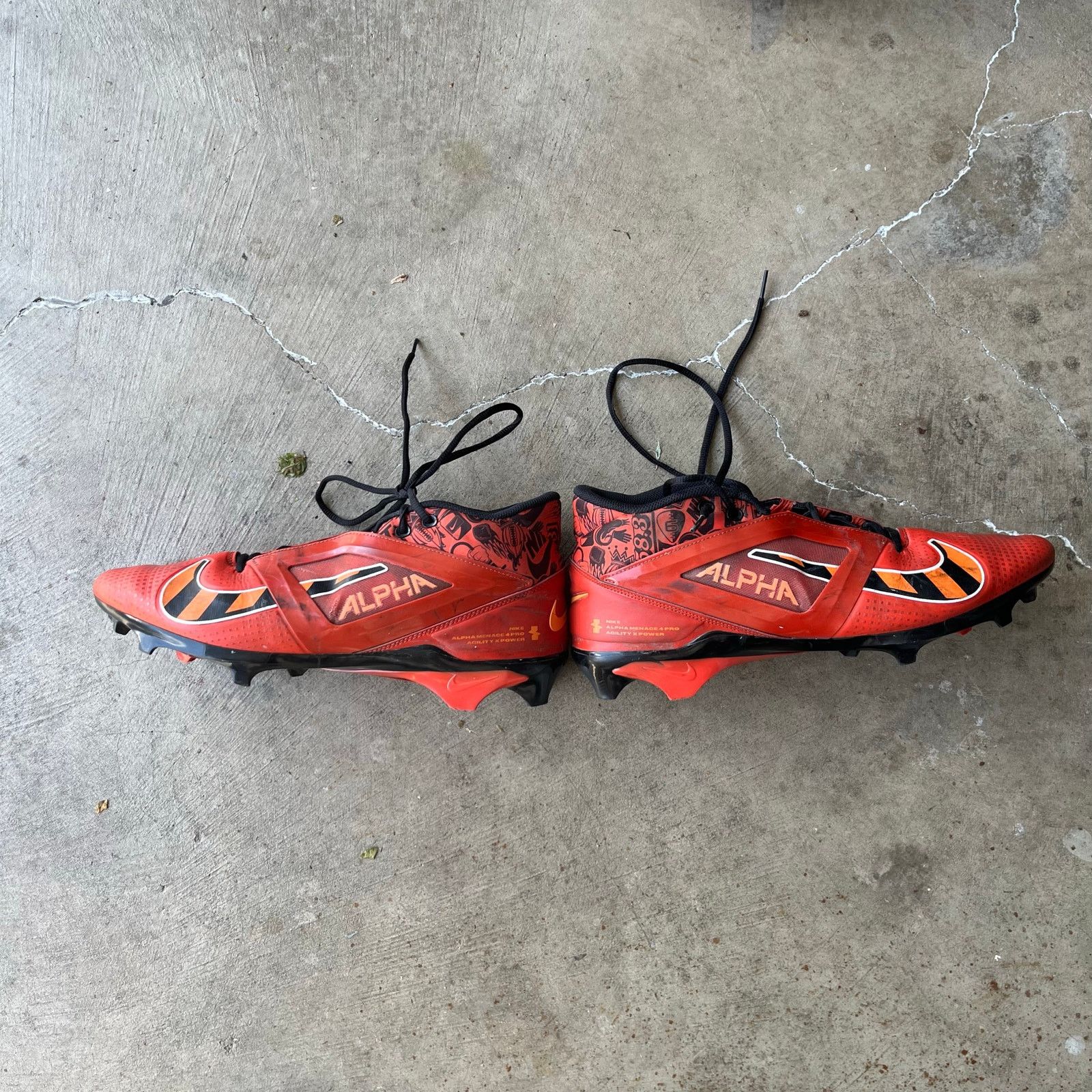 Vintage Nike Alpha Menace Pro NRG 4 TD Football Cleats Size 14 Size US 14 / EU 47 - 2 Thumbnail
