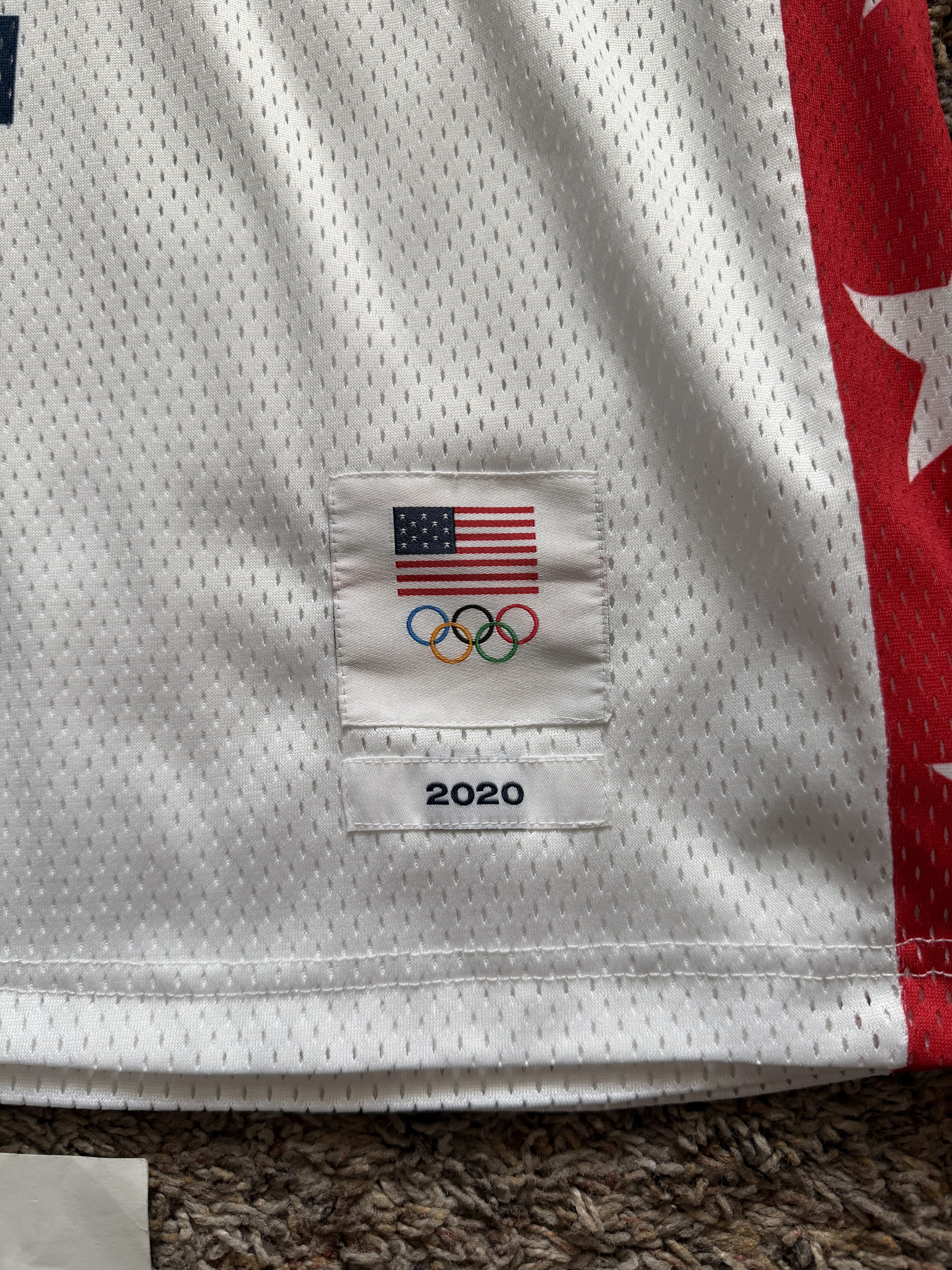 Kith Kith for Team USA 2020 Olympics Basketball Jersey Size US M / EU 48-50 / 2 - 2 Thumbnail