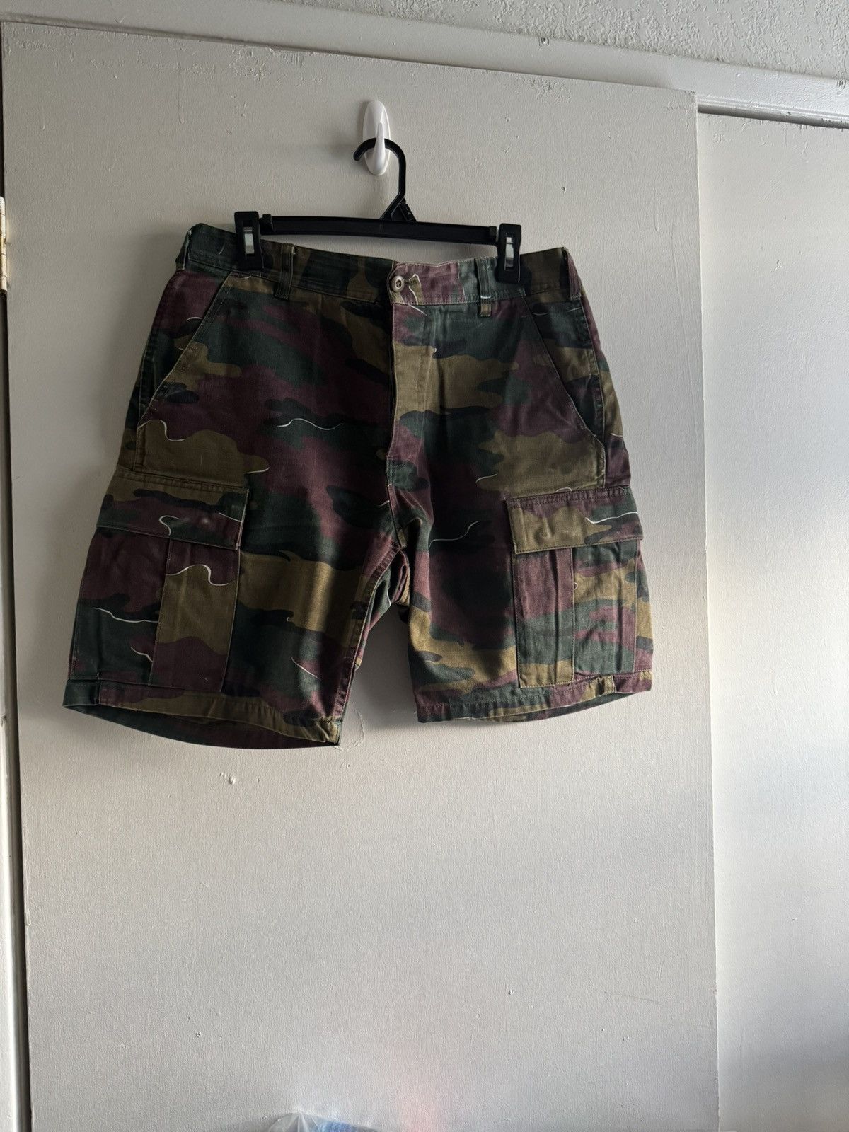 Supreme Supreme Jigsaw Cargo Camo Shorts | Grailed