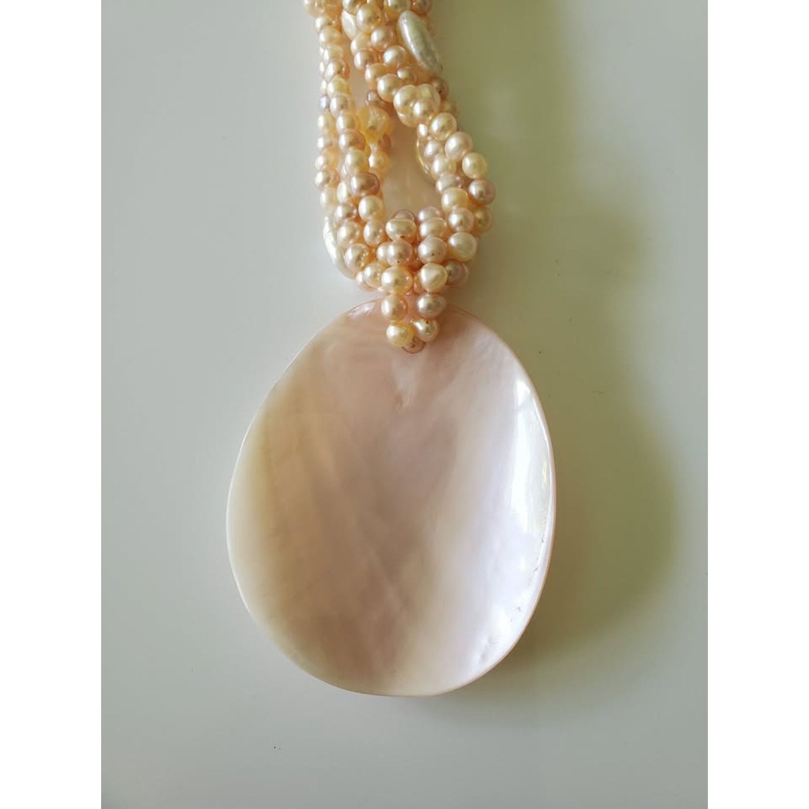 Other Multi-strand Pink and Cream Freshwater Pearl Necklace Size ONE SIZE - 3 Thumbnail