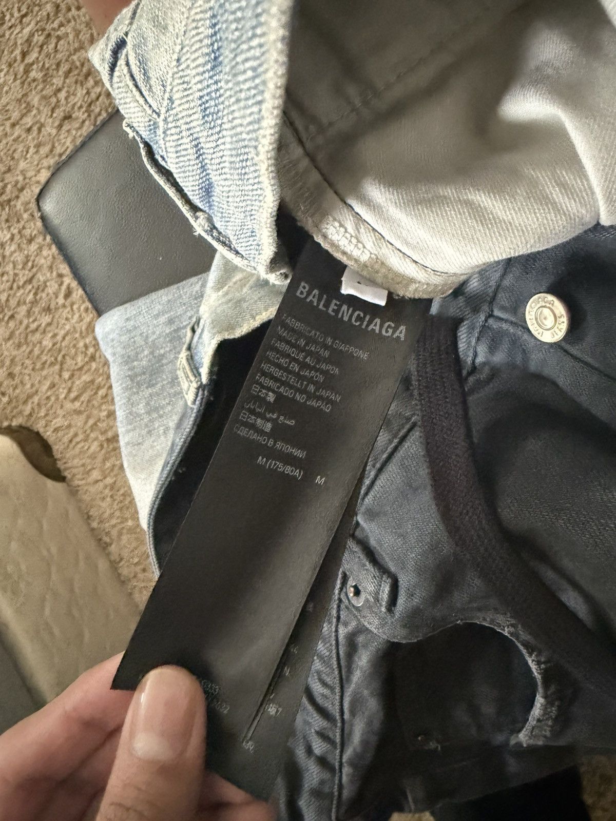 Balenciaga Balenciaga Fifty-Fifty Jeans Size US 32 / EU 48 - 6 Thumbnail