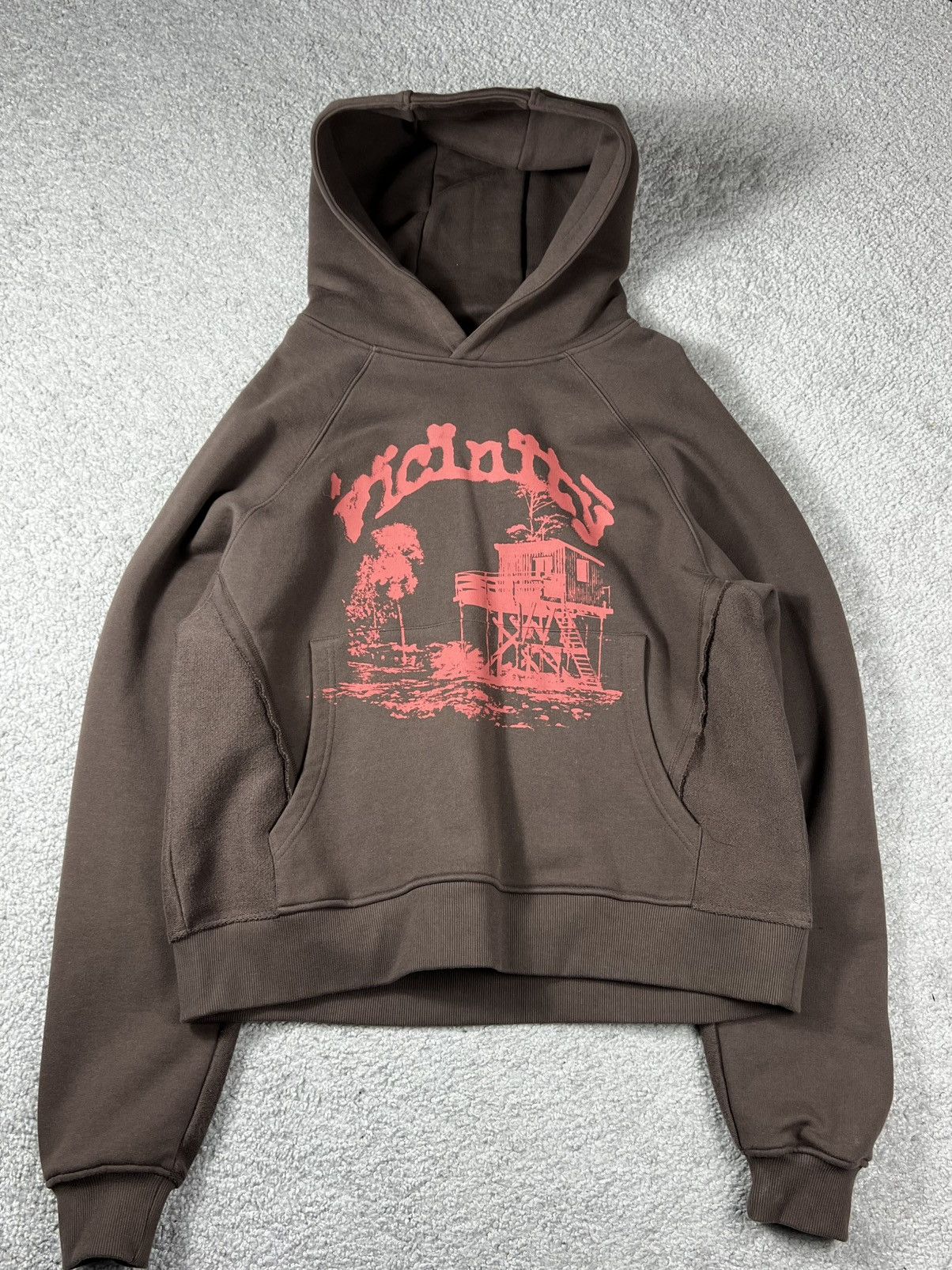 Other Vicinity Brown Hoodie Size L Size US L / EU 52-54 / 3 - 2 Thumbnail