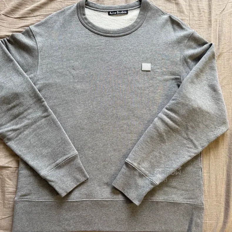 Acne Studios Acne Studios Smile Basic Grey Sweatshirt Size M / US 6-8 / IT 42-44 - 2 Thumbnail