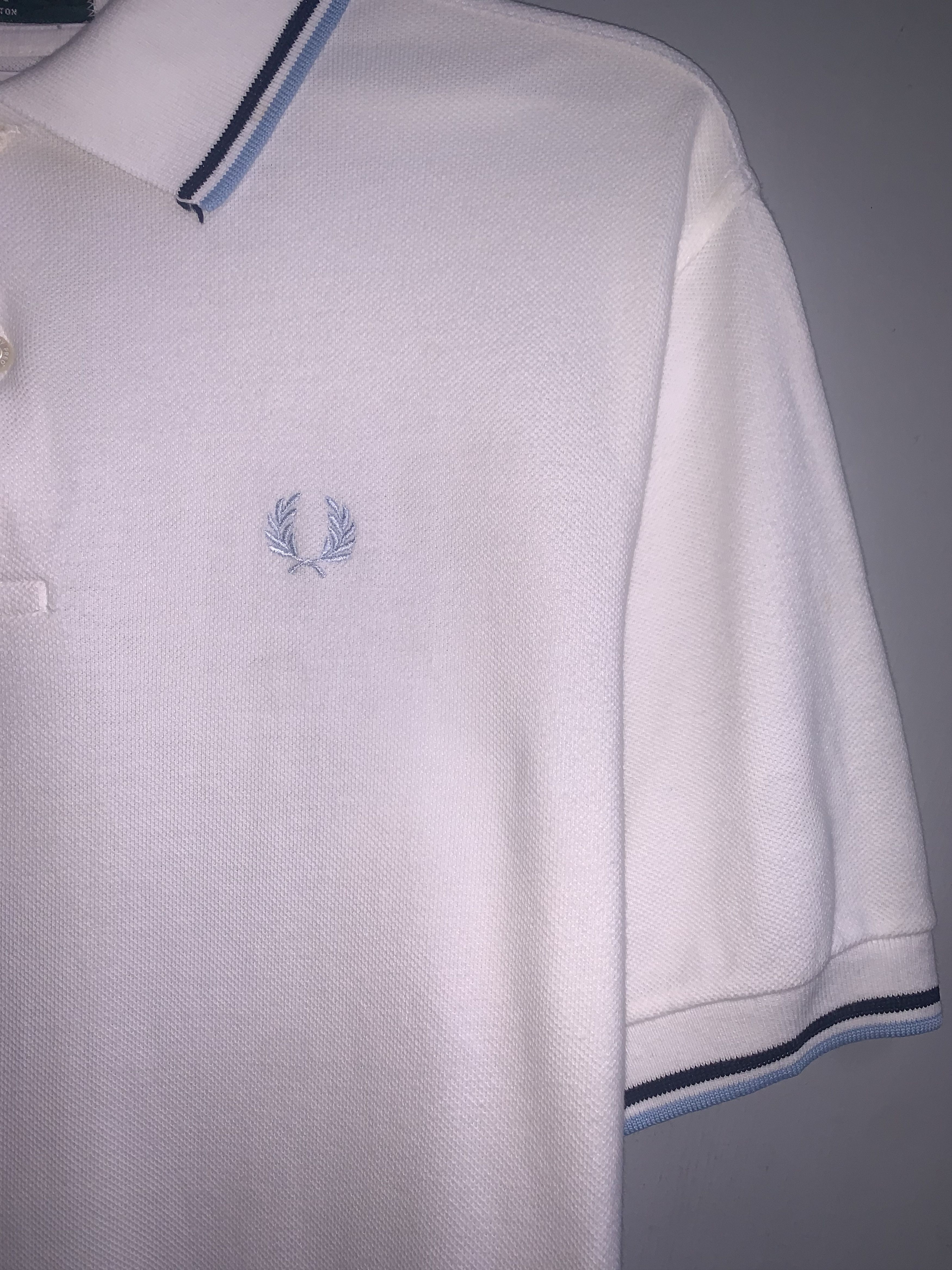 Fred Perry × Vintage Fred Perry Made England Polo Vintage Shirt Size US S / EU 44-46 / 1 - 2 Thumbnail