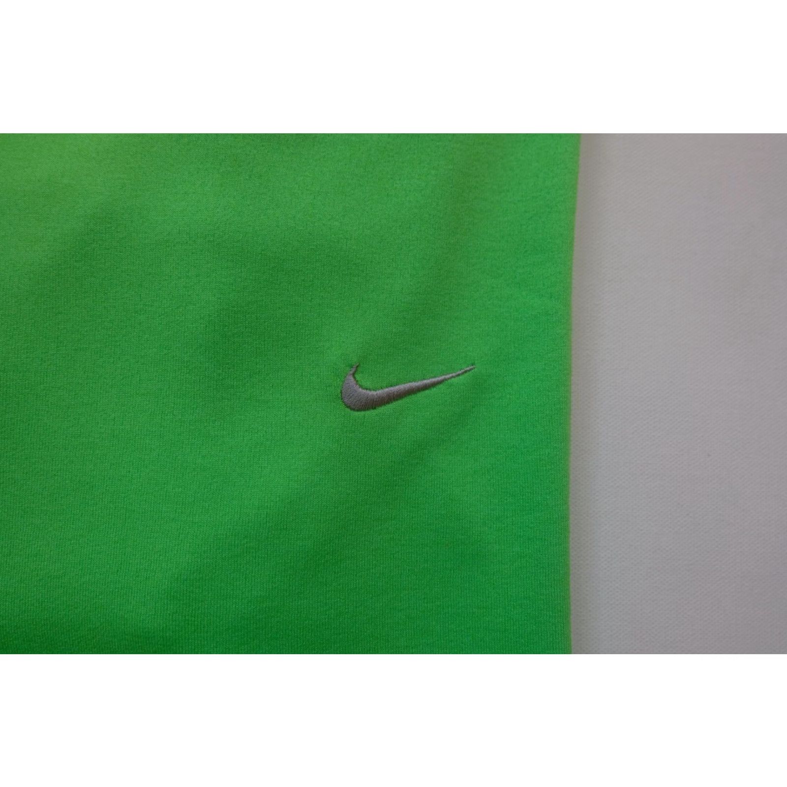 Nike VINTAGE Nike T-Shirt XL Green 2007 Volt Dri-FIT Retro 90s Y2K Mini Swoosh Crew Neck Shirt Mens Size US XL / EU 56 / 4 - 4 Thumbnail