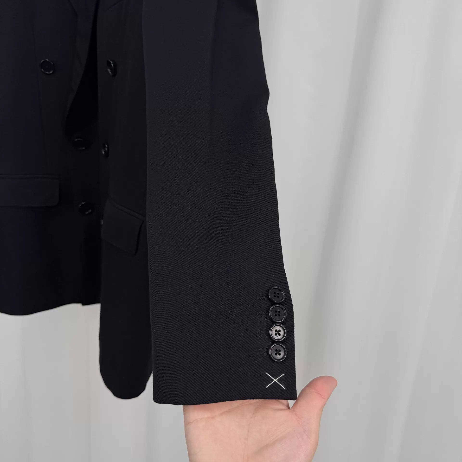Celine Celine double-breasted peak lapel blazer 42 mint Size M / US 6-8 / IT 42-44 - 4 Thumbnail