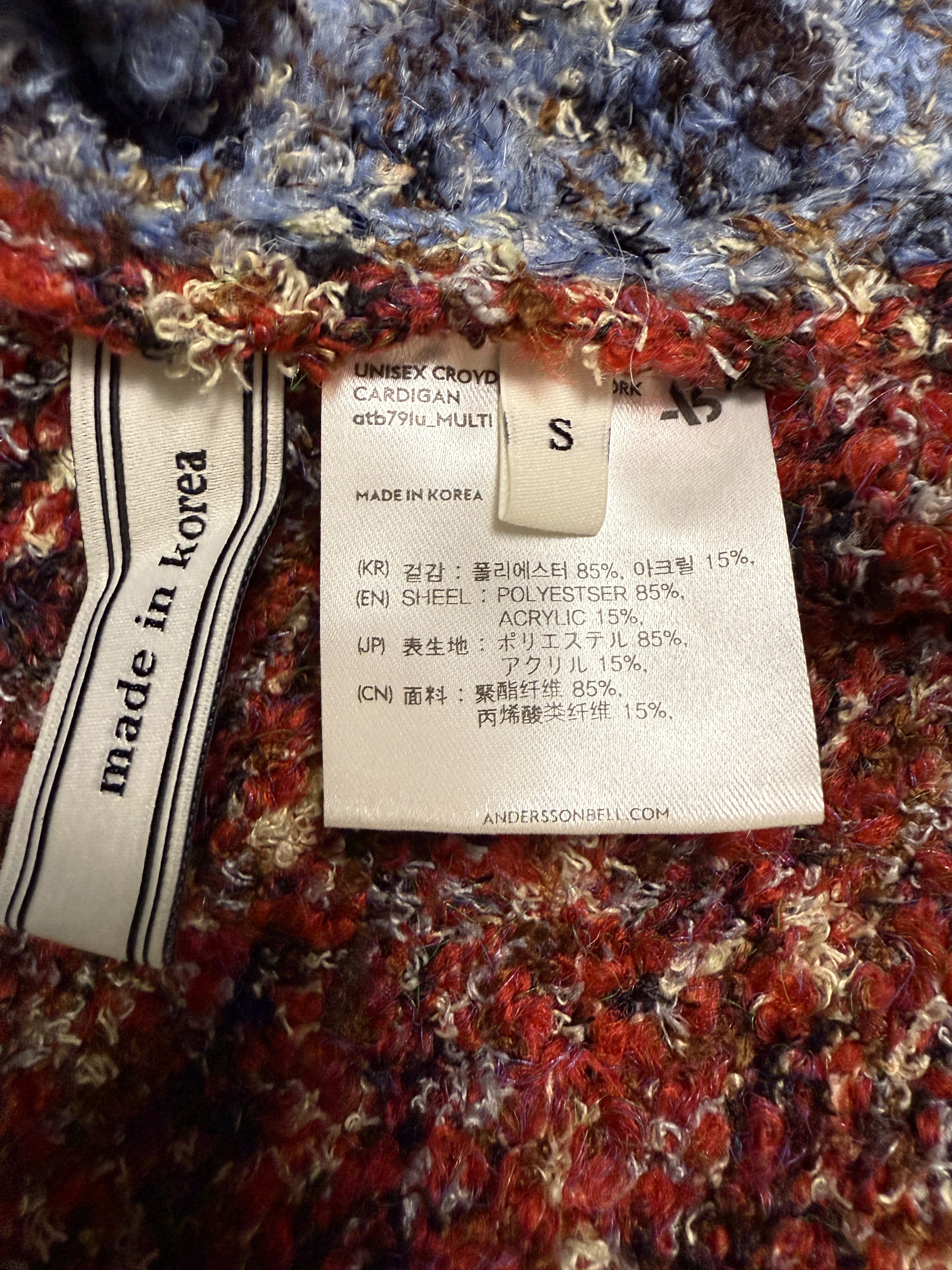 Andersson Bell $665 Andersson Bell Croydon Patchwork Cardigan Size US S / EU 44-46 / 1 - 11 Thumbnail