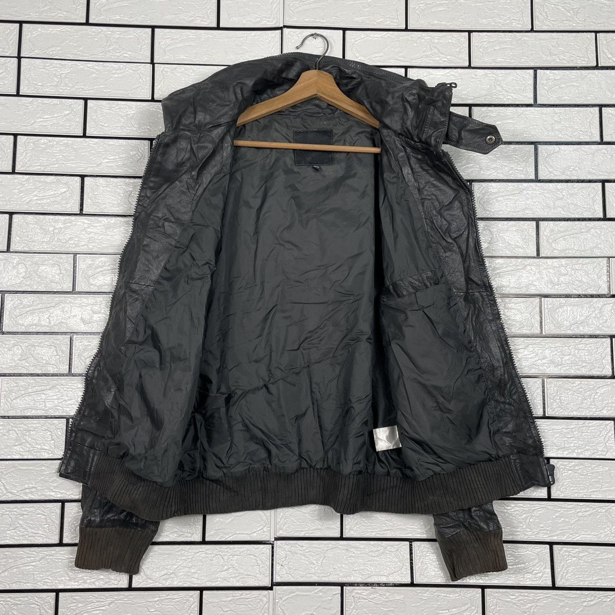 Japanese Brand Meters/Bonwe Leather Jacket Size US M / EU 48-50 / 2 - 12 Thumbnail