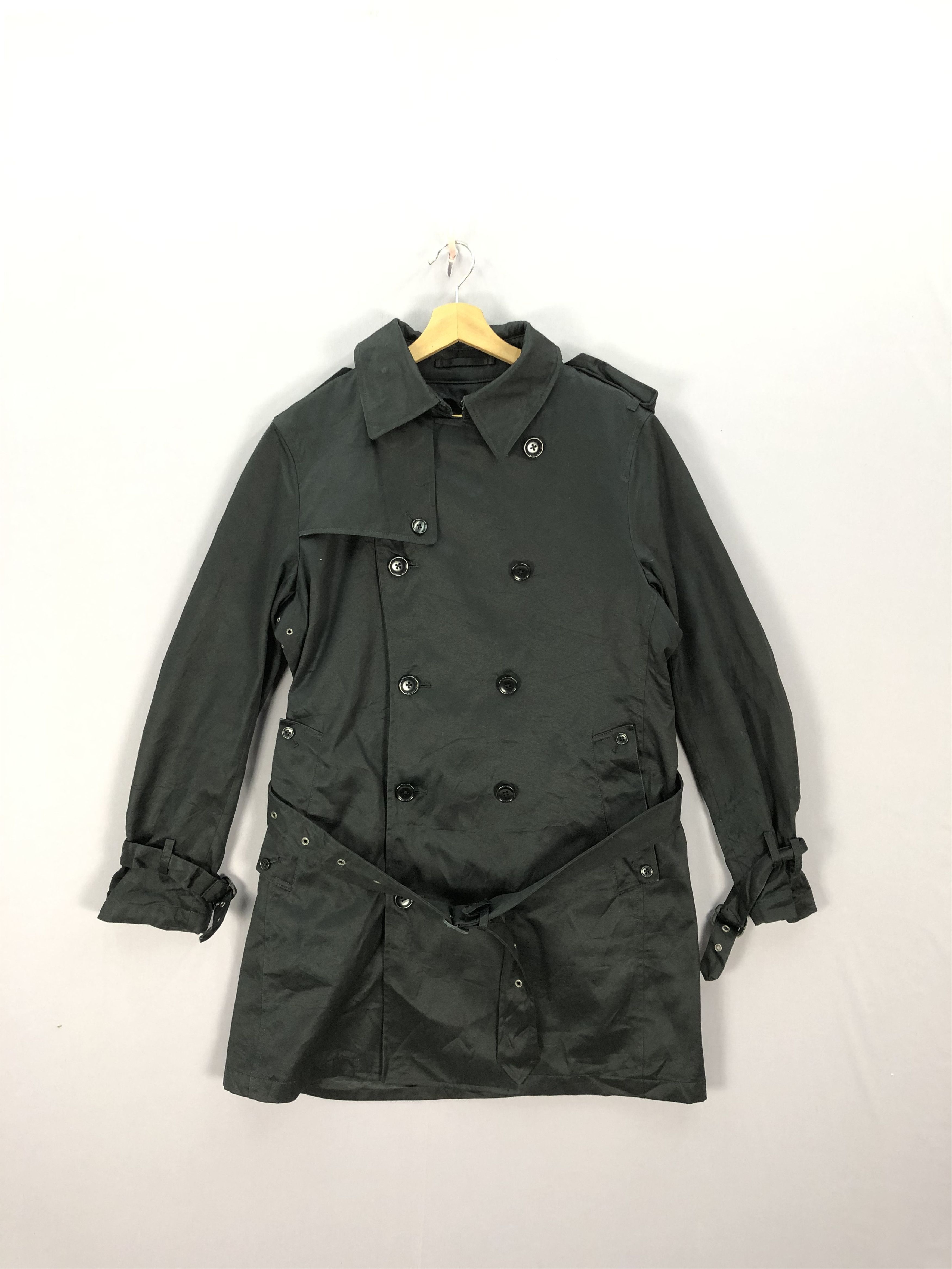 United Arrows × Vintage Vintage United Arrow Double Breasted Long Coat Jacket Size L / US 10 / IT 46 - 1 Thumbnail