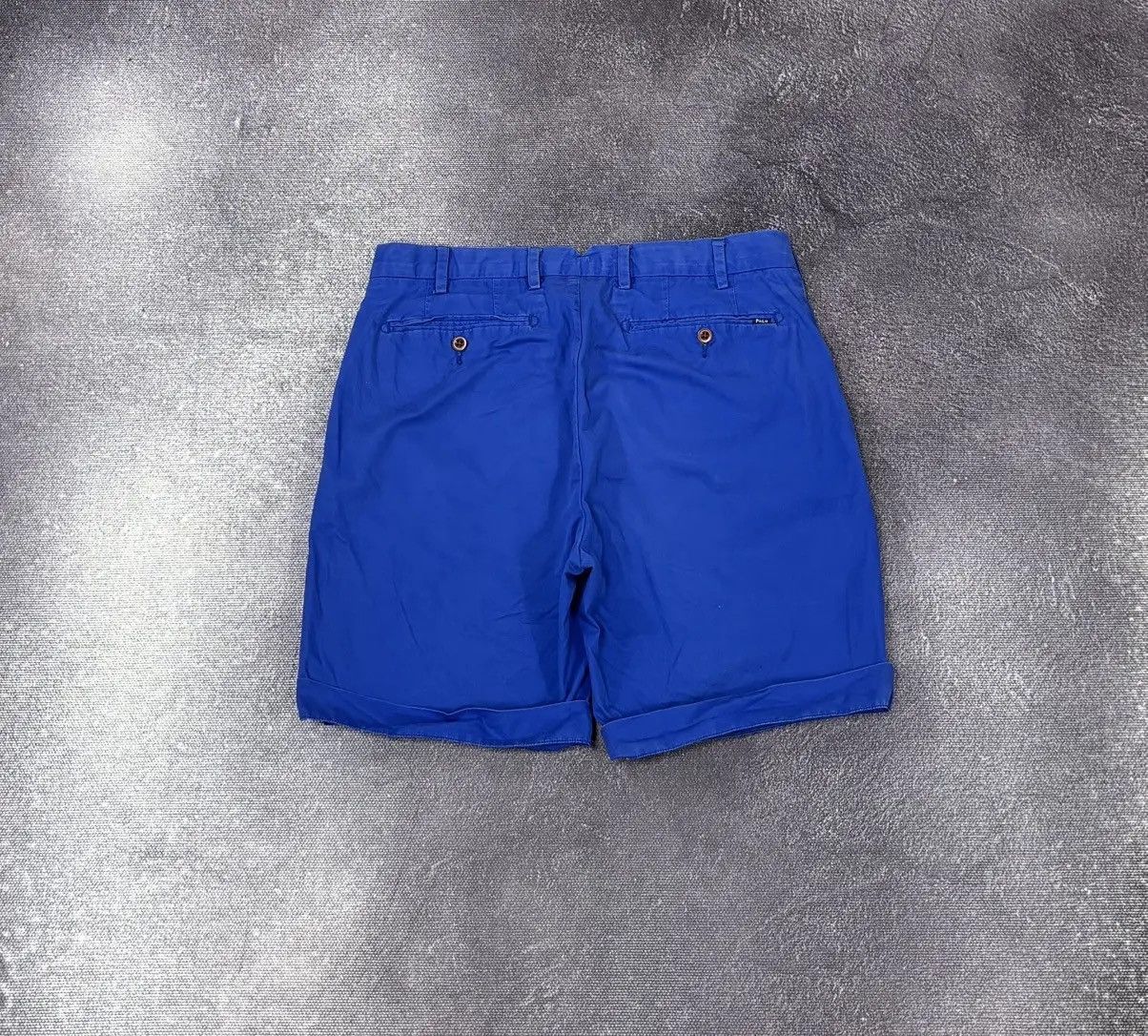 Polo Ralph Lauren × Ralph Lauren × Vintage Vintage Polo Ralph Lauren Classic Fit Blue Classic Shorts Size US 32 / EU 48 - 2 Thumbnail