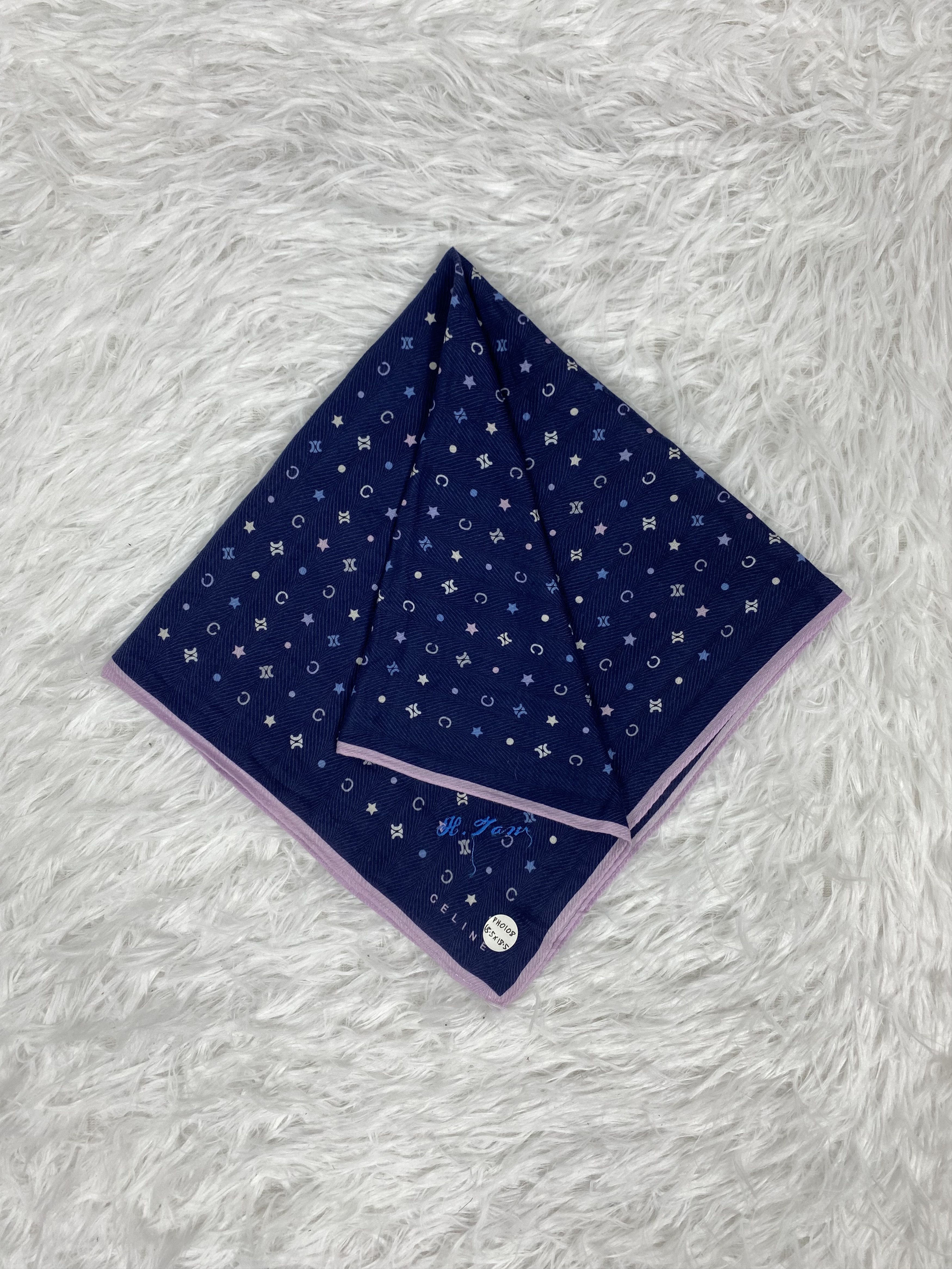 Celine × Vintage Vintage Celine Handkerchief PH0108 Size ONE SIZE - 1 Thumbnail