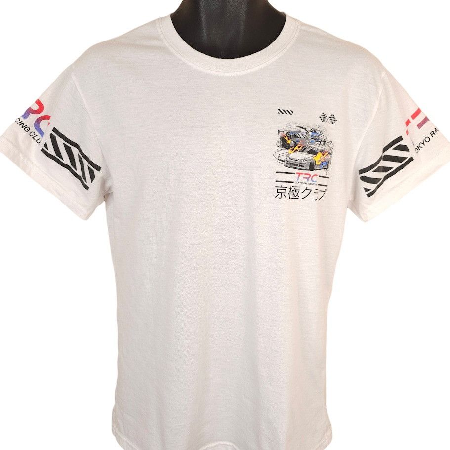 Other Tokyo Racing Club T Shirt Mens Size Medium White Streetwear Size US M / EU 48-50 / 2 - 2 Thumbnail