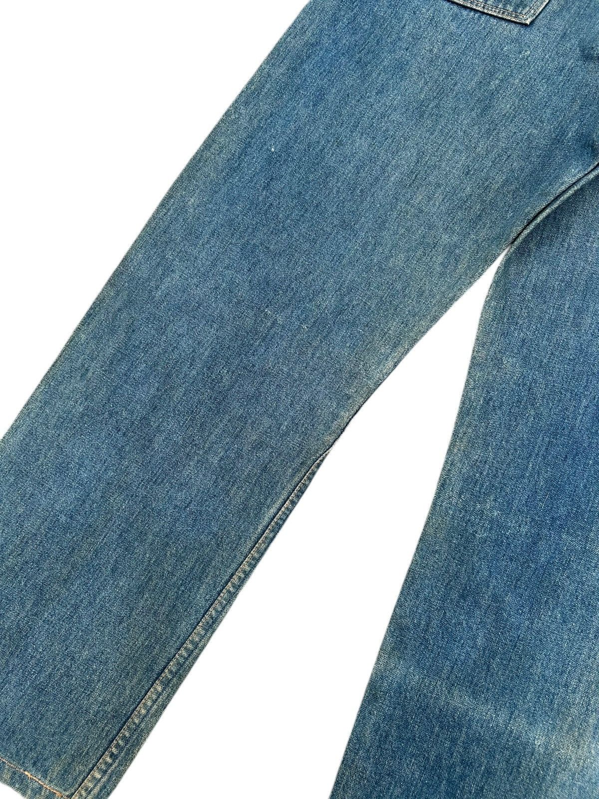 Kapital Vintage Wrangler Blue Bell Selvedge Distressed Denim Jeans Size US 32 / EU 48 - 11 Thumbnail