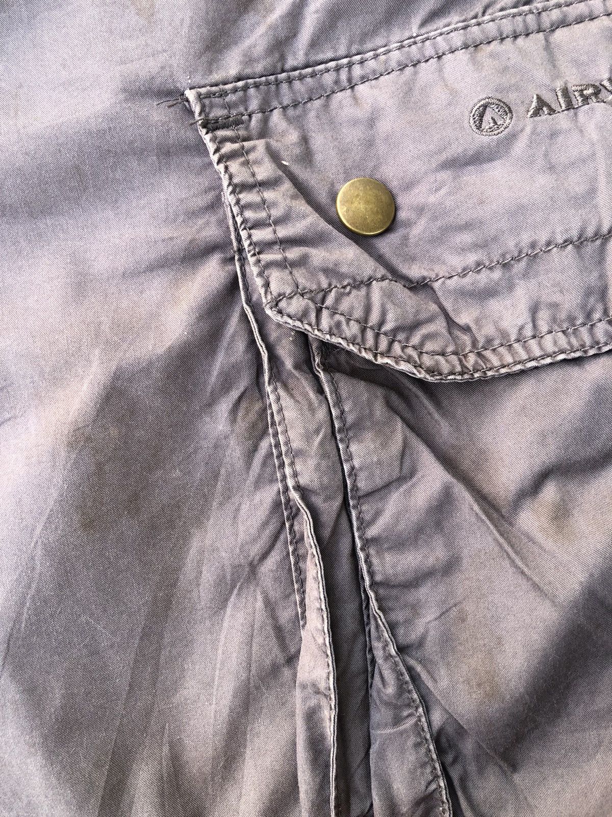 Airwalk Faded Cargo Airwalk Beggie Style With 6 Pocket Pants Size US 33 - 7 Thumbnail