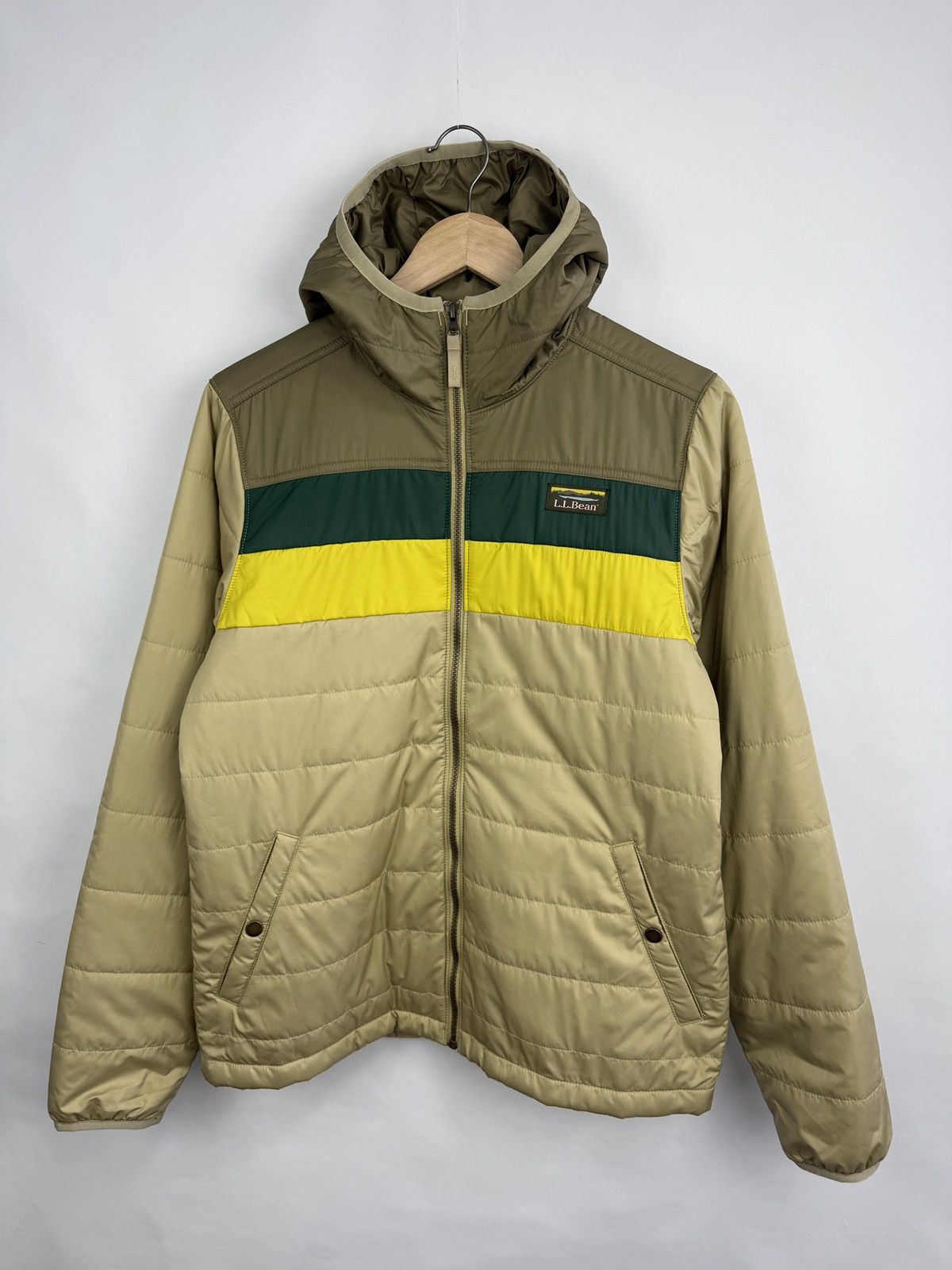 L.L. Bean 🇺🇸 L.L.Bean Hooded Insulated Jacket Hiking Camping Outdoor Size US S / EU 44-46 / 1 - 4 Thumbnail