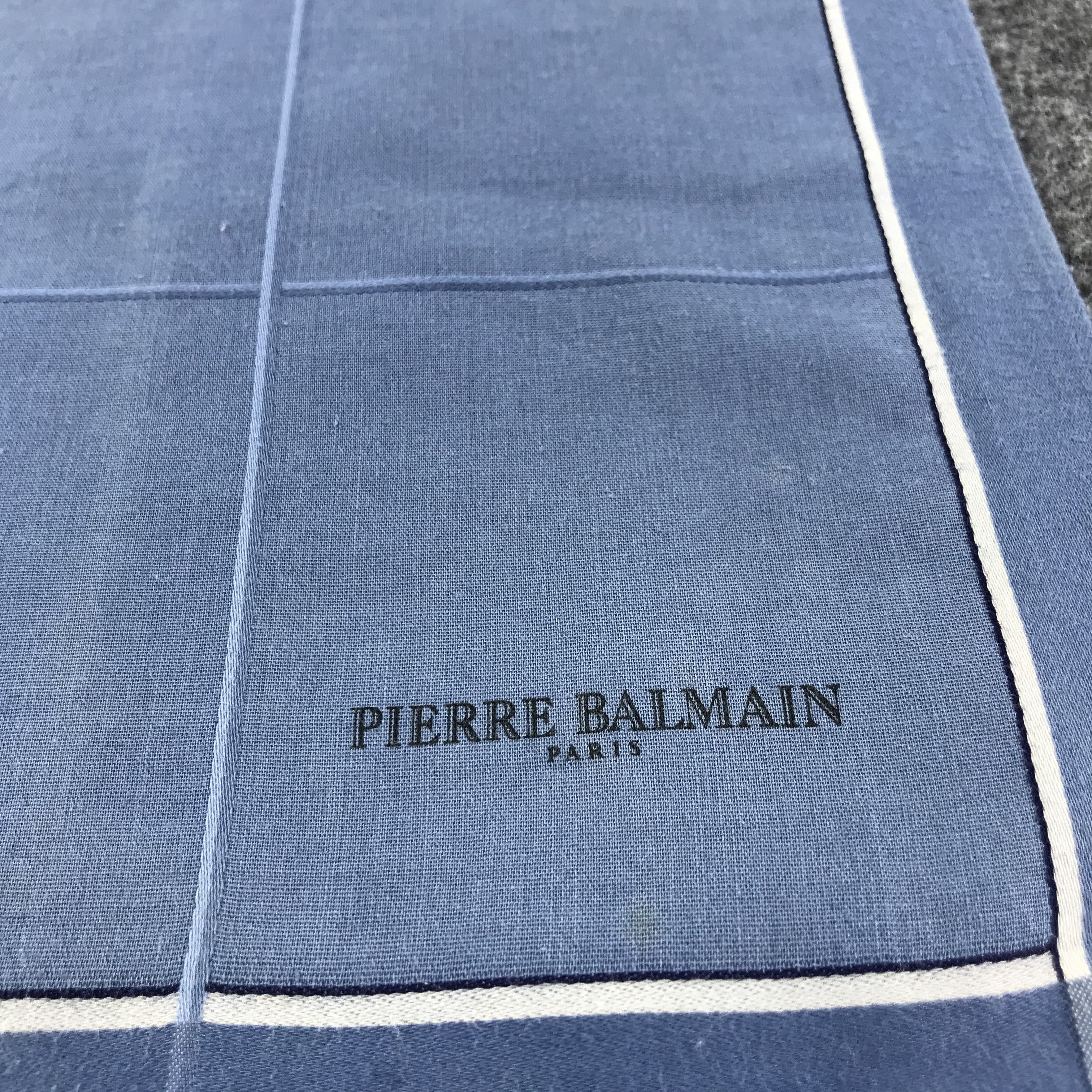 Pierre Balmain × Vintage Pierre Balmain Handkerchief Neckerchief Bandana H150 Size ONE SIZE - 4 Thumbnail