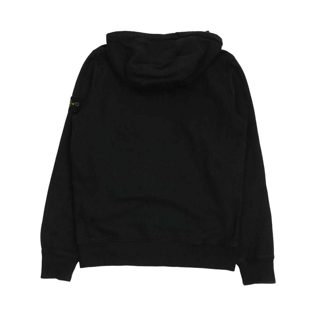 Stone Island A/W 20 Full Zip Hoodie in Black, Men's (Size M) — image 2 of 5