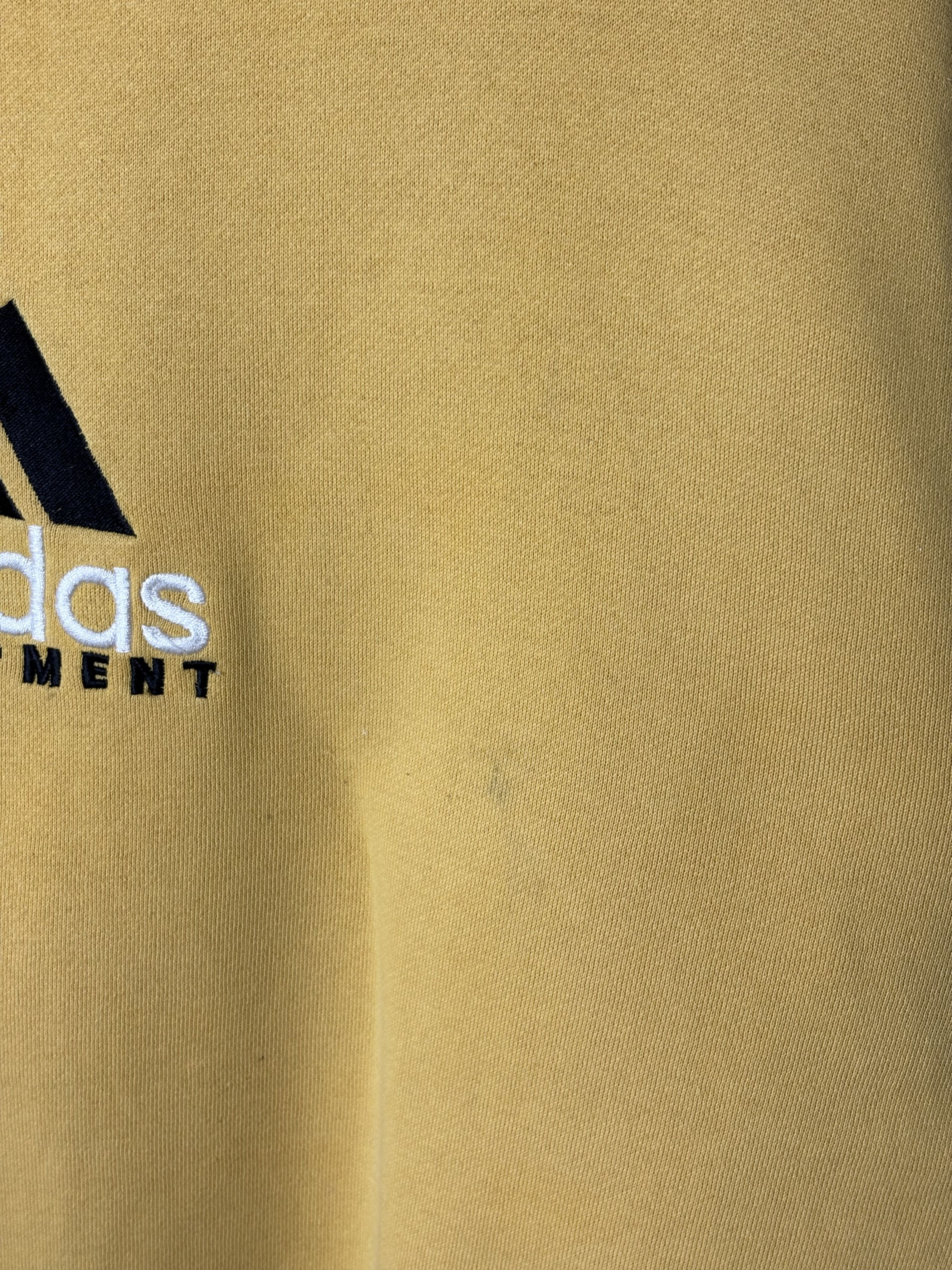 Adidas Vintage Adidas Equipment Sweatshirt Crewneck Yellow Mens L Size US L / EU 52-54 / 3 - 4 Thumbnail