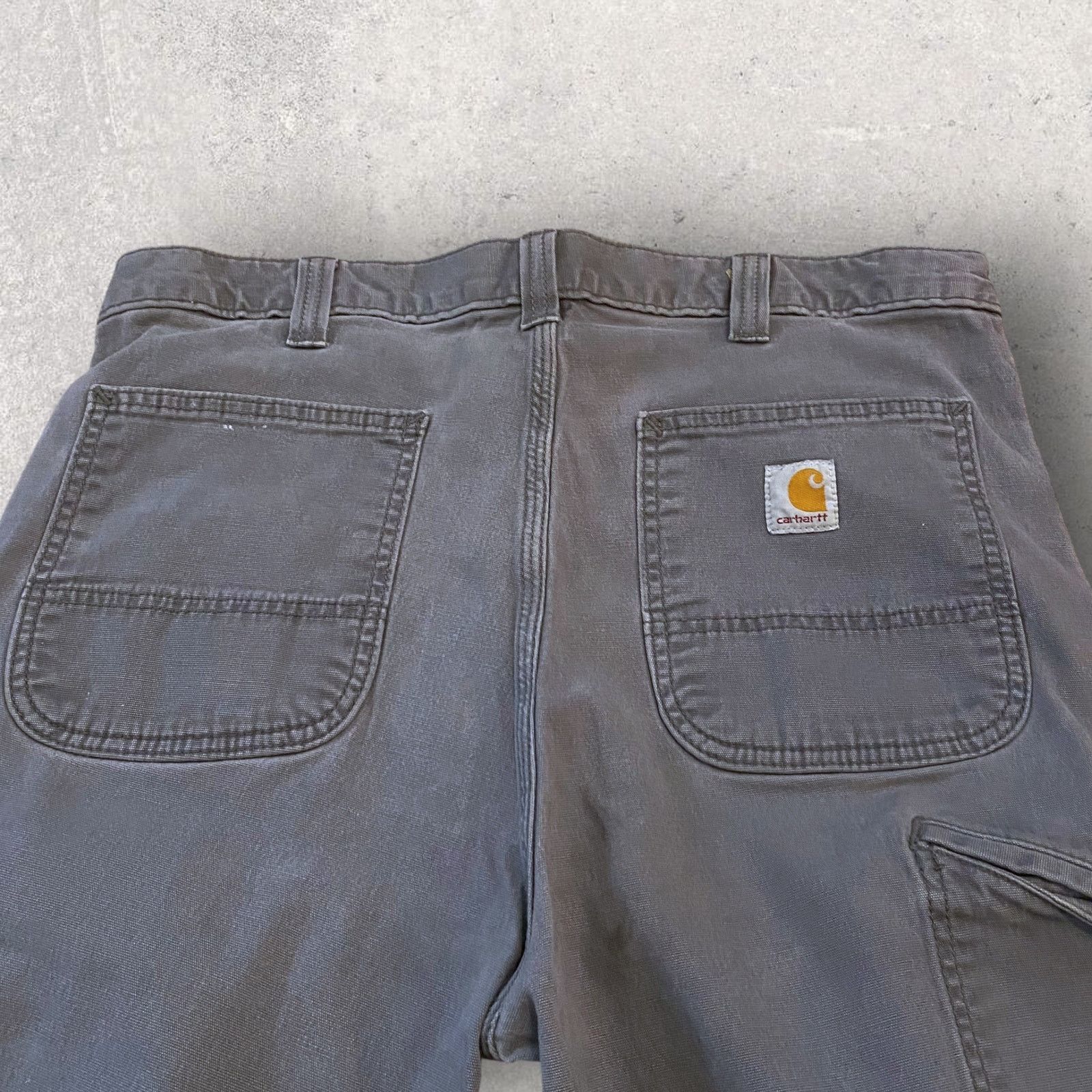 Carhartt Carhartt Relaxed Fit Utility Work Carpenter Pants Faded Gray Size US 34 / EU 50 - 6 Thumbnail