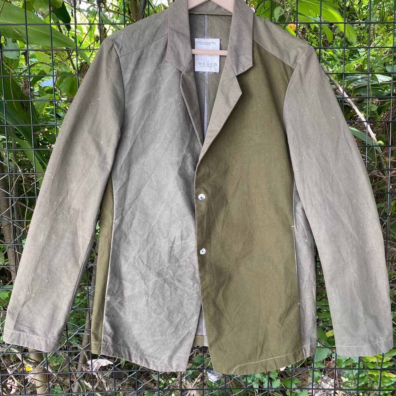 Other Vtg Berlin Industries Multi Plaid Military Button Up Size US M / EU 48-50 / 2 - 2 Thumbnail