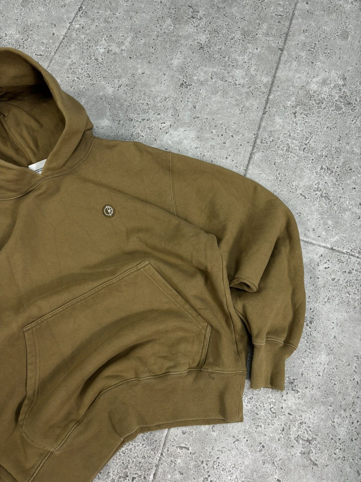 Polar Skate Co. × Vintage Boxy Polar Skate Hoodie Brown Patch Y2K Pinterest Size US S / EU 44-46 / 1 - 4 Thumbnail
