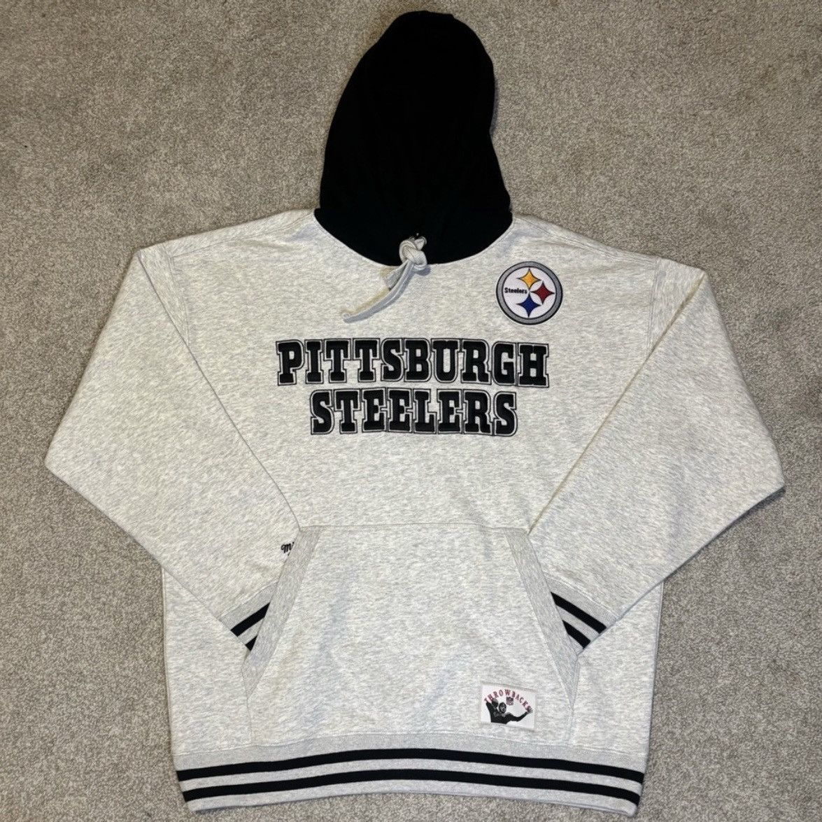 Mitchell & Ness Mitchell & Ness Steelers Off Season Hoodie Medium Size US M / EU 48-50 / 2 - 1 Thumbnail