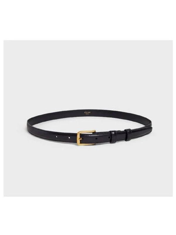 Celine o1bcso1str1124 Size: 85 / Triomphe Taurillon Leather Belt Size ONE SIZE - 4 Thumbnail