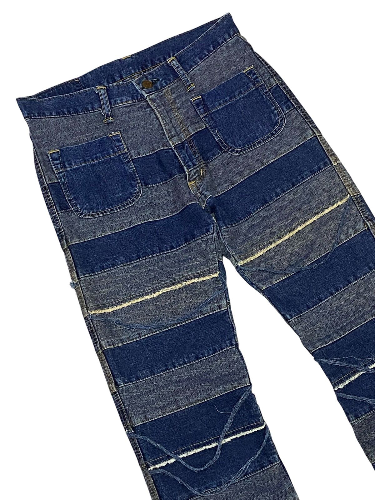 Hysteric Glamour 💃Vintage Hysteric Glamour Hagi Flare Denim Pants Size US 28 / EU 44 - 6 Thumbnail