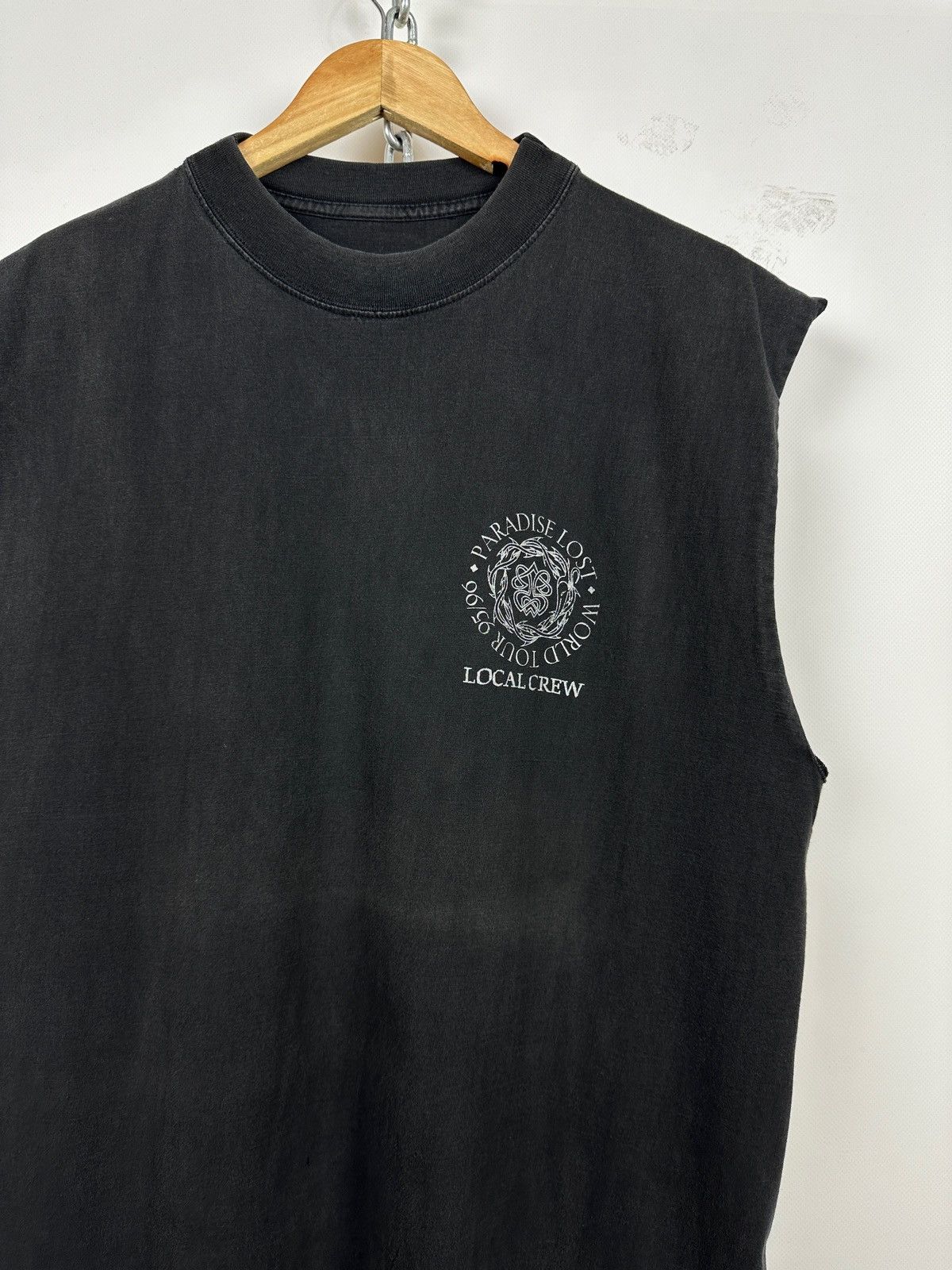 Band Tees 1995 Vintage Paradise Lost Draconian Times Sleeveless Size US L / EU 52-54 / 3 - 12 Thumbnail