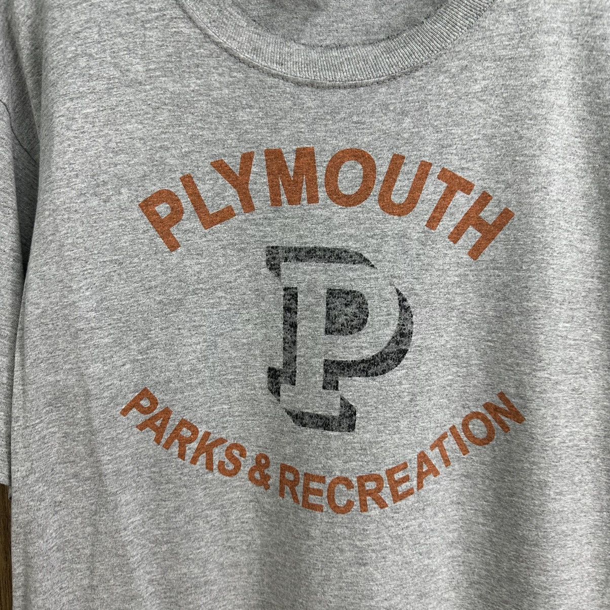 American Apparel Vintage Plymouth Park and Recreation Tshirt A812 Size US M / EU 48-50 / 2 - 2 Thumbnail