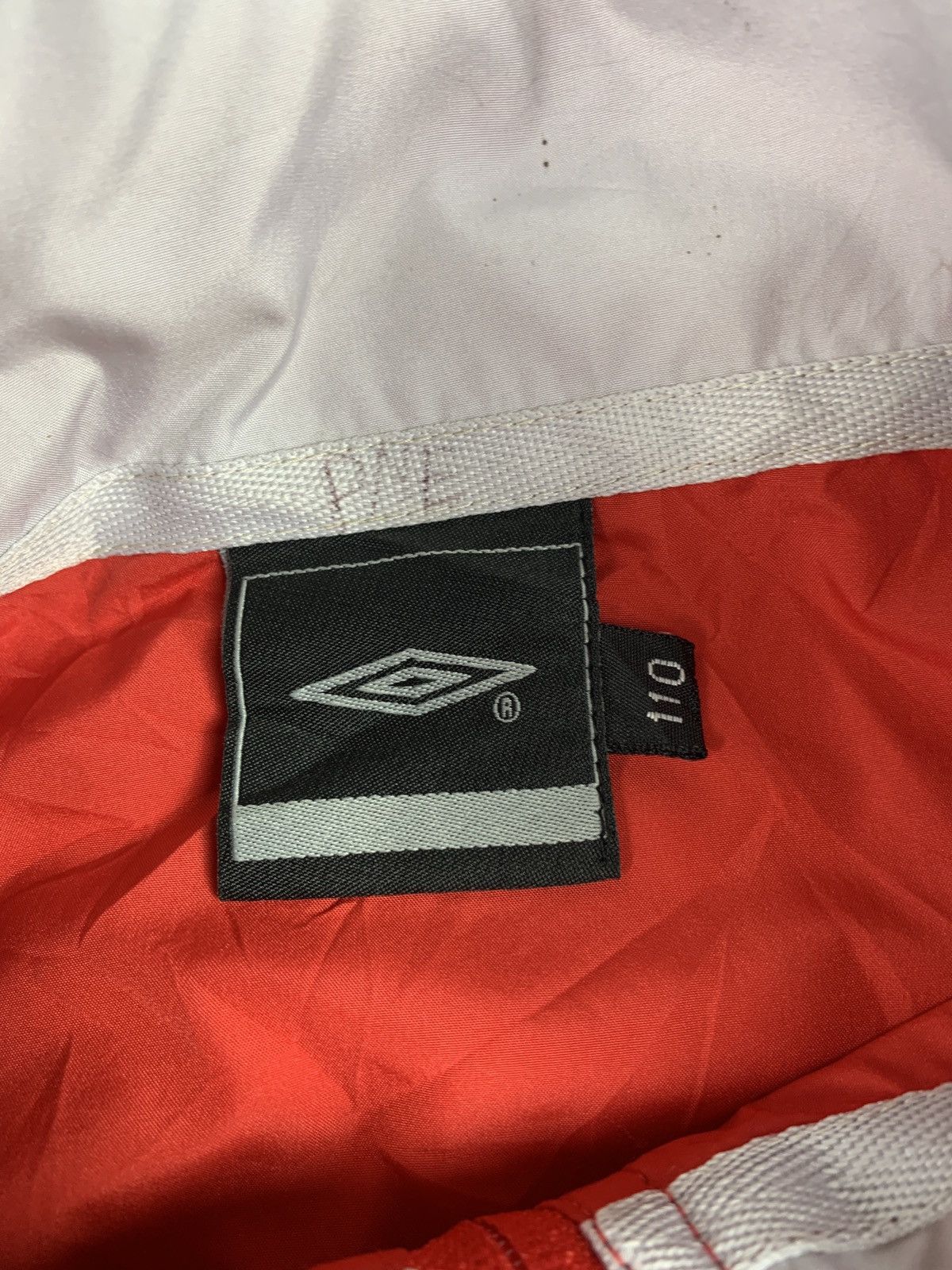 Slam Jam × Umbro 2000s Umbro England Red Training Embroidered Logo Jacket Size US XL / EU 56 / 4 - 10 Thumbnail