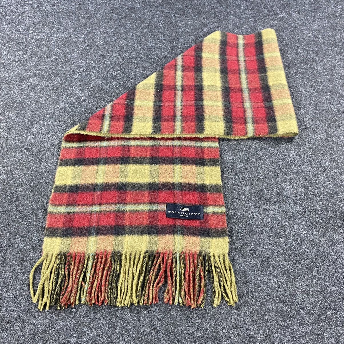 Balenciaga × Vintage Balenciaga Scarf # Muffler # Neckwear # D281 Size ONE SIZE - 7 Thumbnail