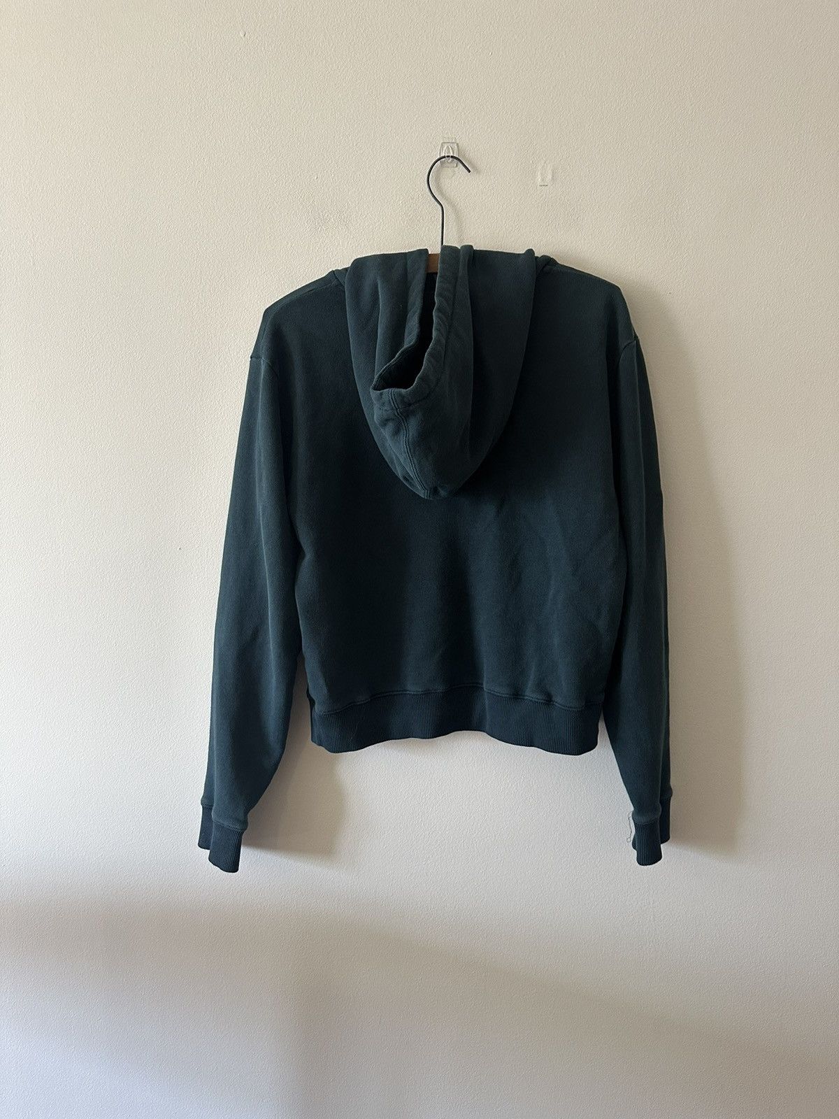 Saint Laurent Paris Saint Laurent YSL Green Spellout Logo Hoodie Pullover XS Size XS / US 0-2 / IT 36-38 - 2 Thumbnail
