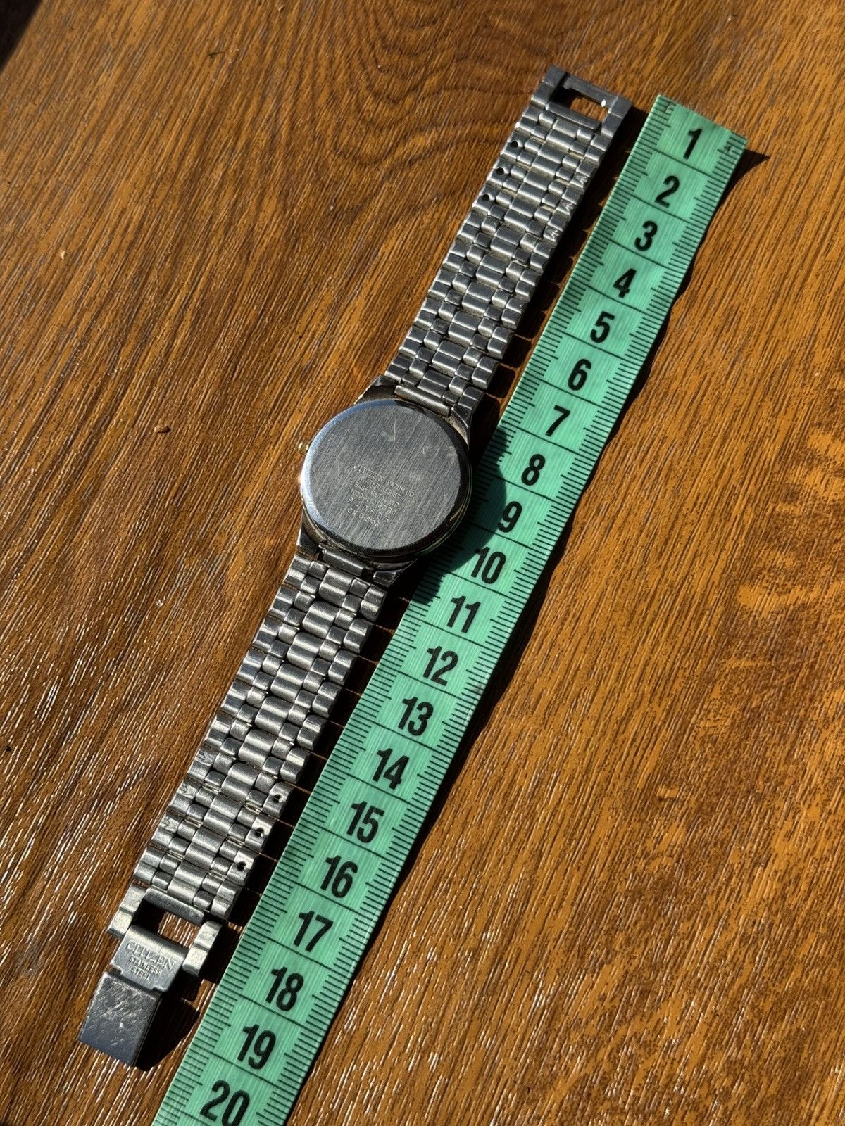 Citizen × Japanese Brand 💗Vintage 90s Citizen retro Watch Japanese Quartz, WORK Size ONE SIZE - 8 Thumbnail