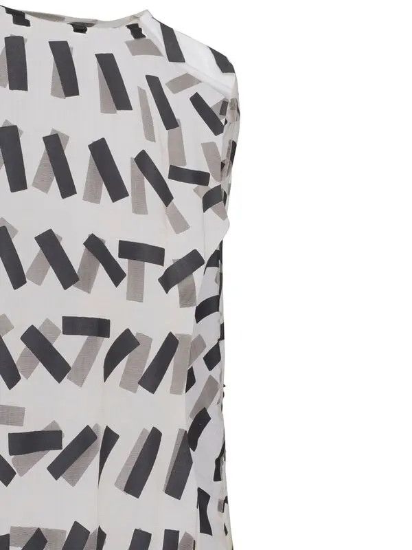 Maison Margiela o1y0625 Crewneck T-Shirt in White/Black Size L / US 10 / IT 46 - 4 Thumbnail