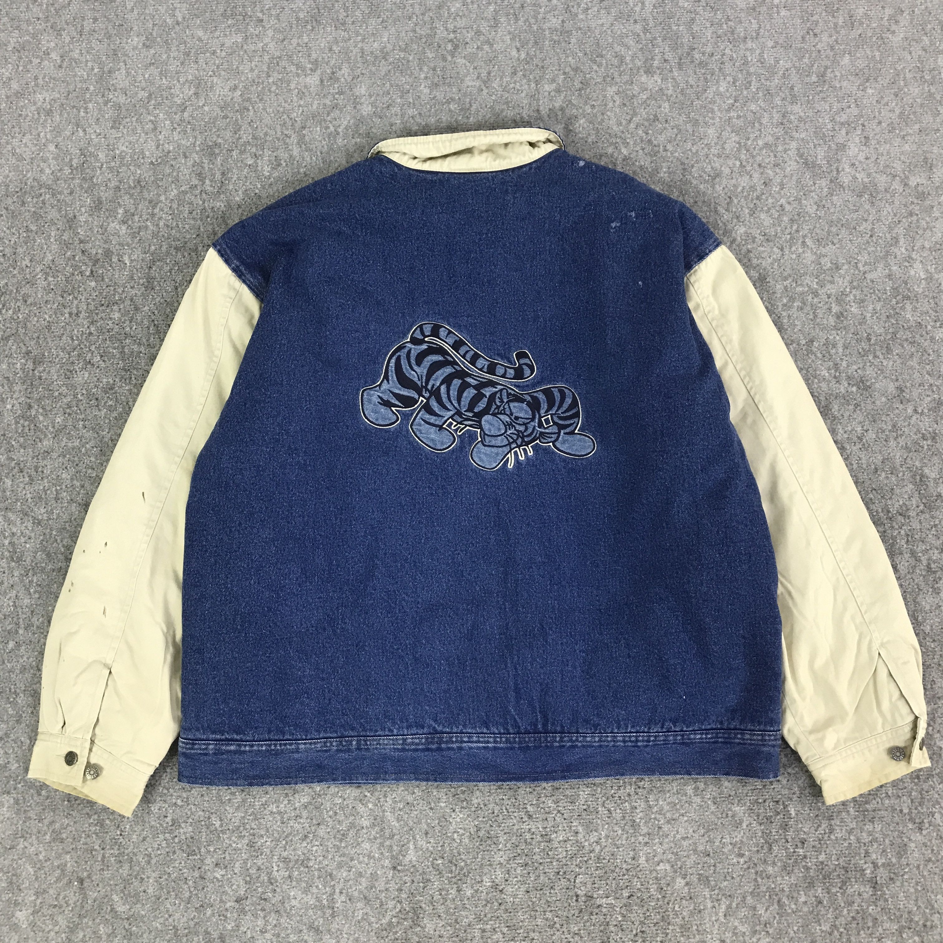 Disney DISNEY MOVIE TIGER STAR DENIM SNAP BUTTON JACKET K121B14 Size US L / EU 52-54 / 3 - 4 Thumbnail