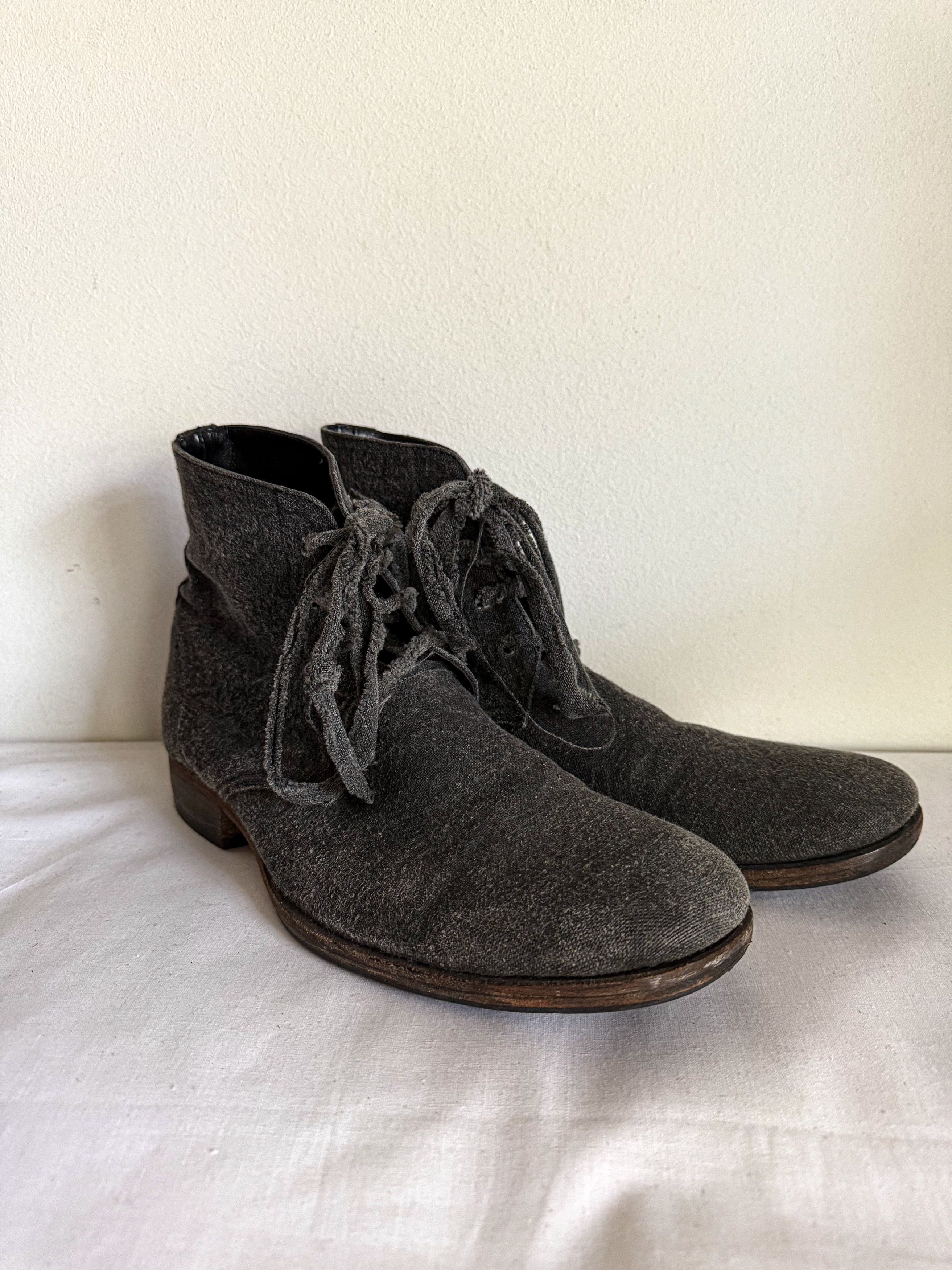 Carpe Diem Rare Ankle Boot Linen Dubbed Size US 9 / EU 42 - 2 Thumbnail