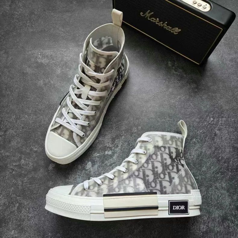 Dior dior b23 high top sneakers Size US 10 / EU 43 - 4 Thumbnail