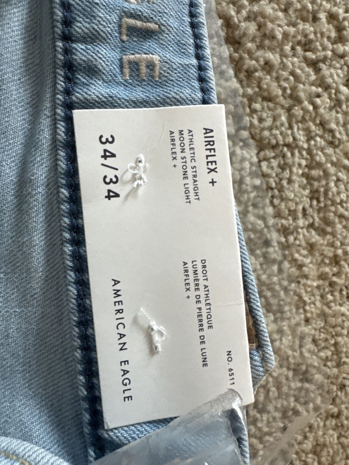 American Eagle Outfitters New American Eagle Athletic Straight 34x34 Size US 34 / EU 50 - 3 Thumbnail