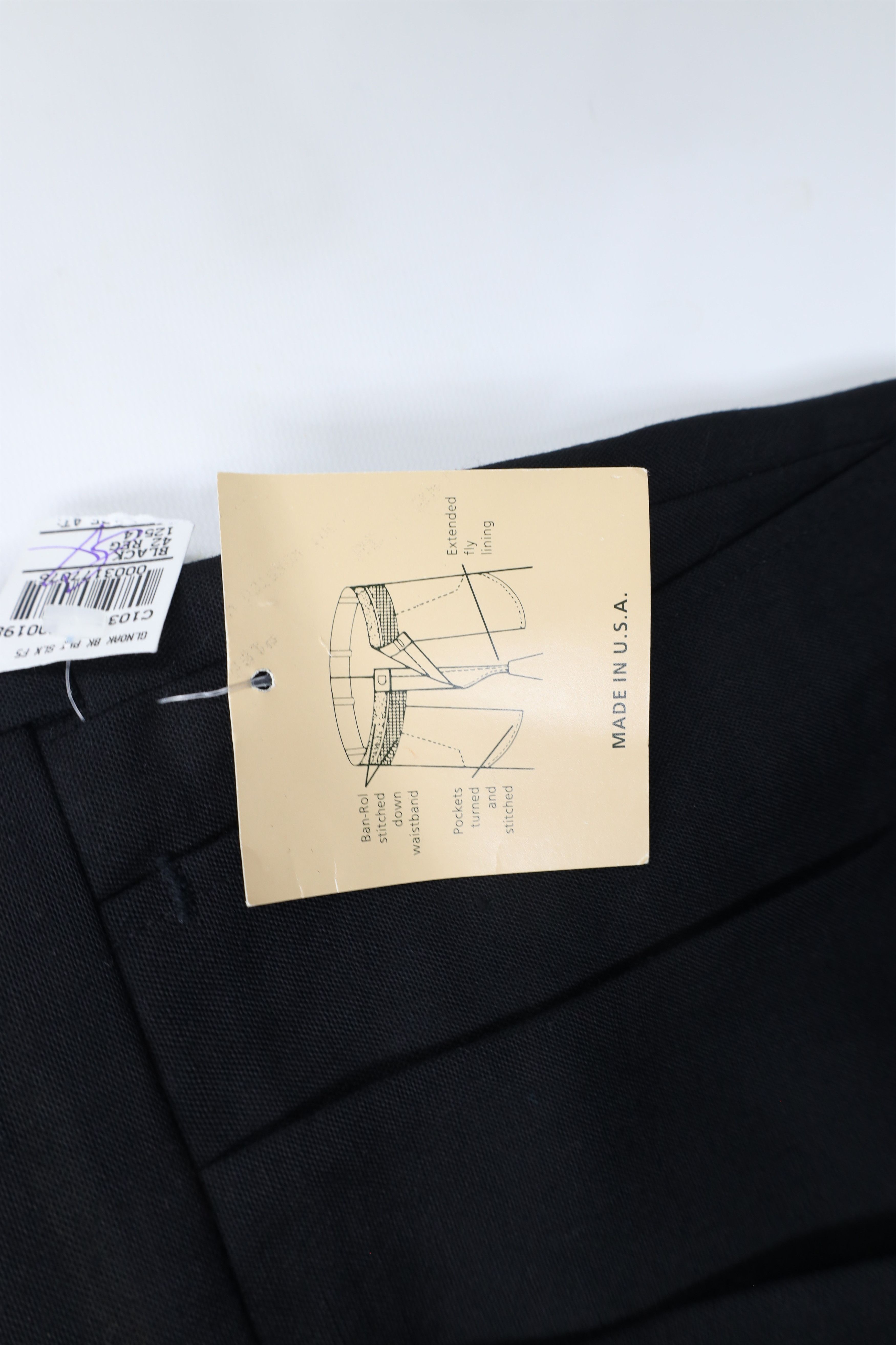 Vintage Deadstock Vintage 90s Streetwear Wide Leg Chino Pants USA Size US 42 / EU 58 - 7 Thumbnail