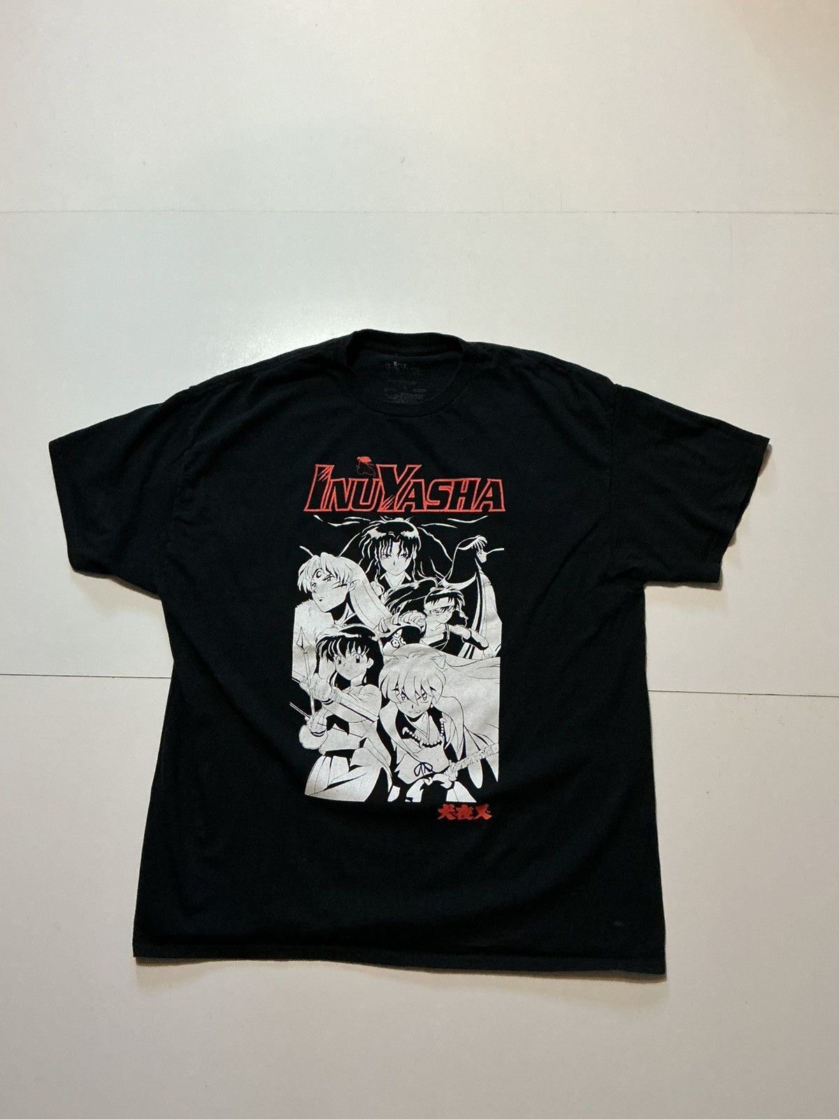 Other Inuyasha Sunrise 2009 Anime Manga Black Graphic T-Shirt Size US XL / EU 56 / 4 - 2 Thumbnail