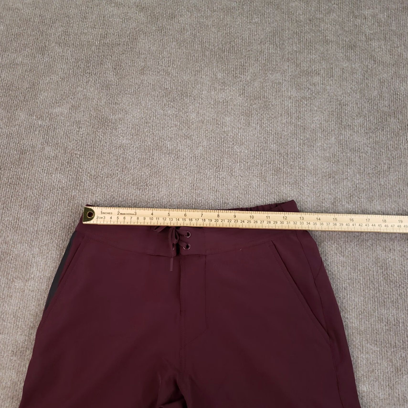 Ten Thousand Ten Thousand Foundation Shorts Mens XS Red 9 in Inseam Gym Running Stretch Pockets Athletic Lightweight Breathable Drawstring Size US 27 - 2 Thumbnail