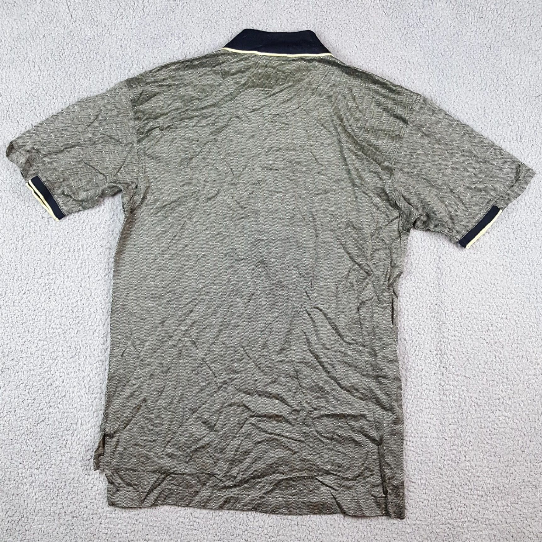 Vintage Diamond Argyle Geometric Golf Polo Men's Size Small Preppy Button Collared Shirt Size US S / EU 44-46 / 1 - 6 Thumbnail