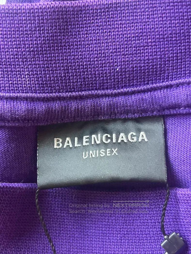 Balenciaga Balenciaga Number 1 jersey short sleeve T-shirt Size US S / EU 44-46 / 1 - 3 Thumbnail