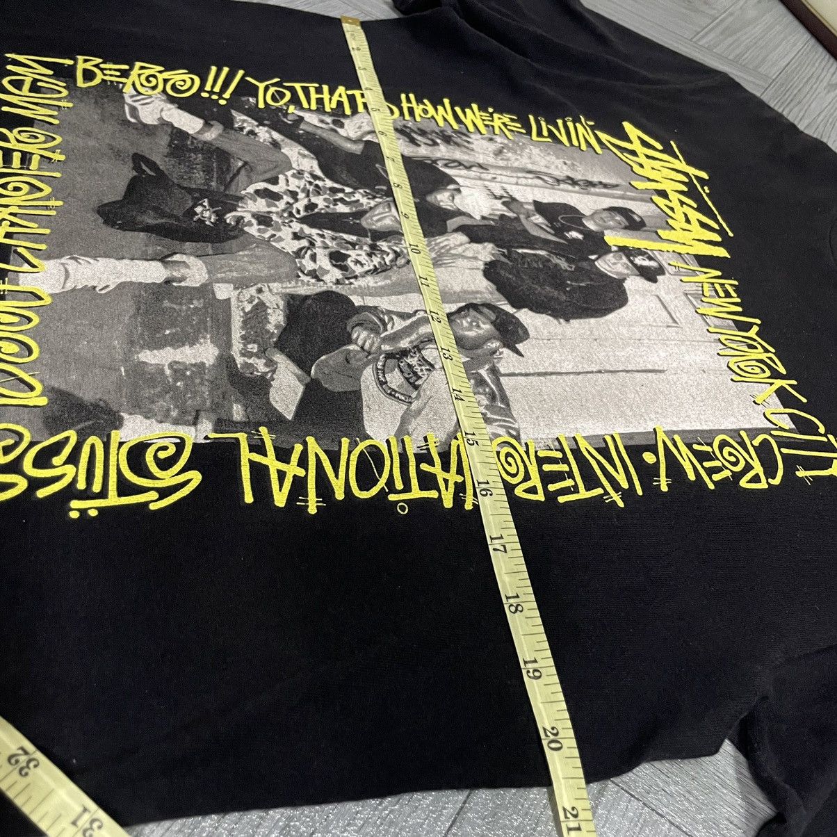Stussy × Vintage stussy new york crew y2k Size US M / EU 48-50 / 2 - 4 Thumbnail