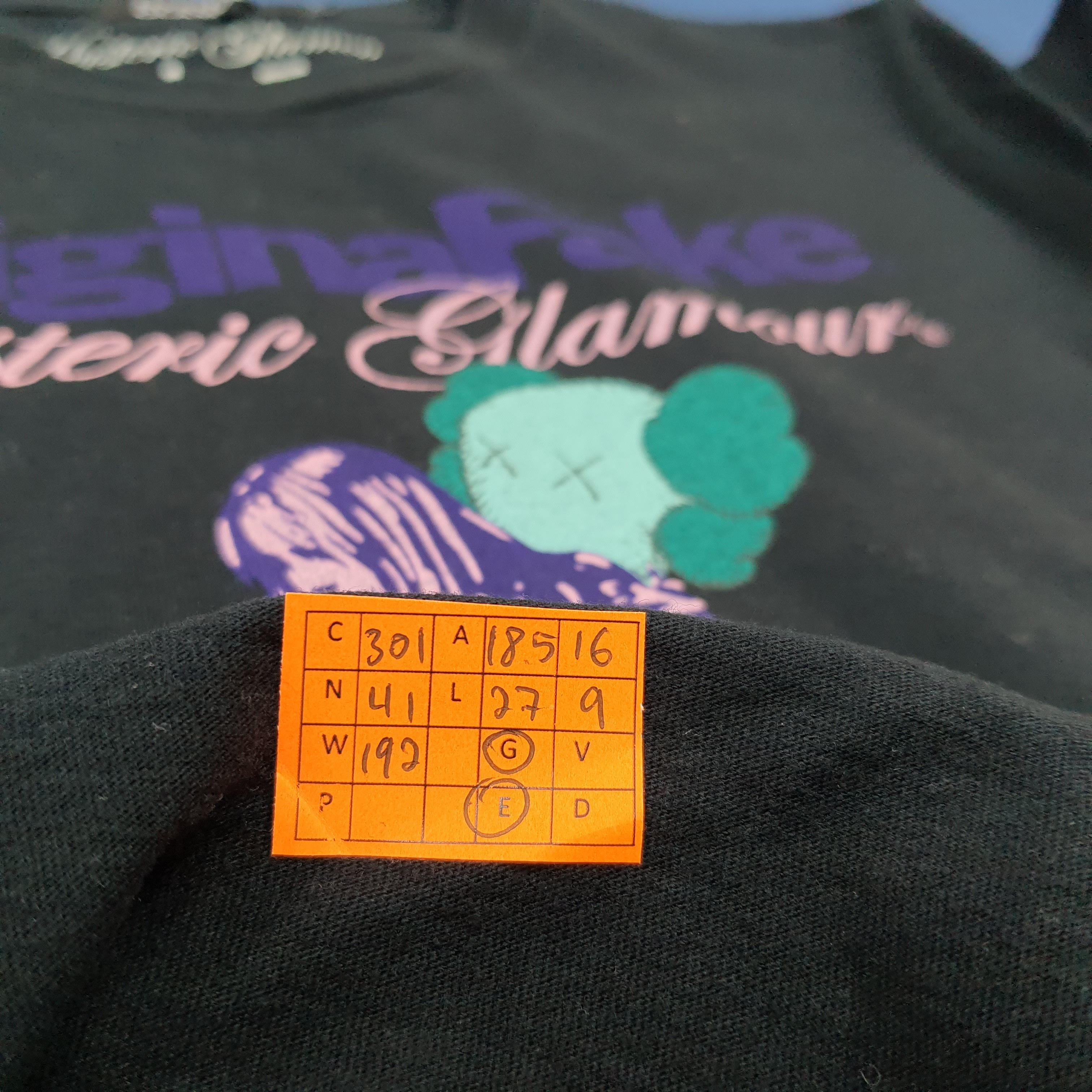 Hysteric Glamour Vintage Hysteric Glamour x Kaws Japan OriginaFake C301N41 Size US M / EU 48-50 / 2 - 8 Thumbnail