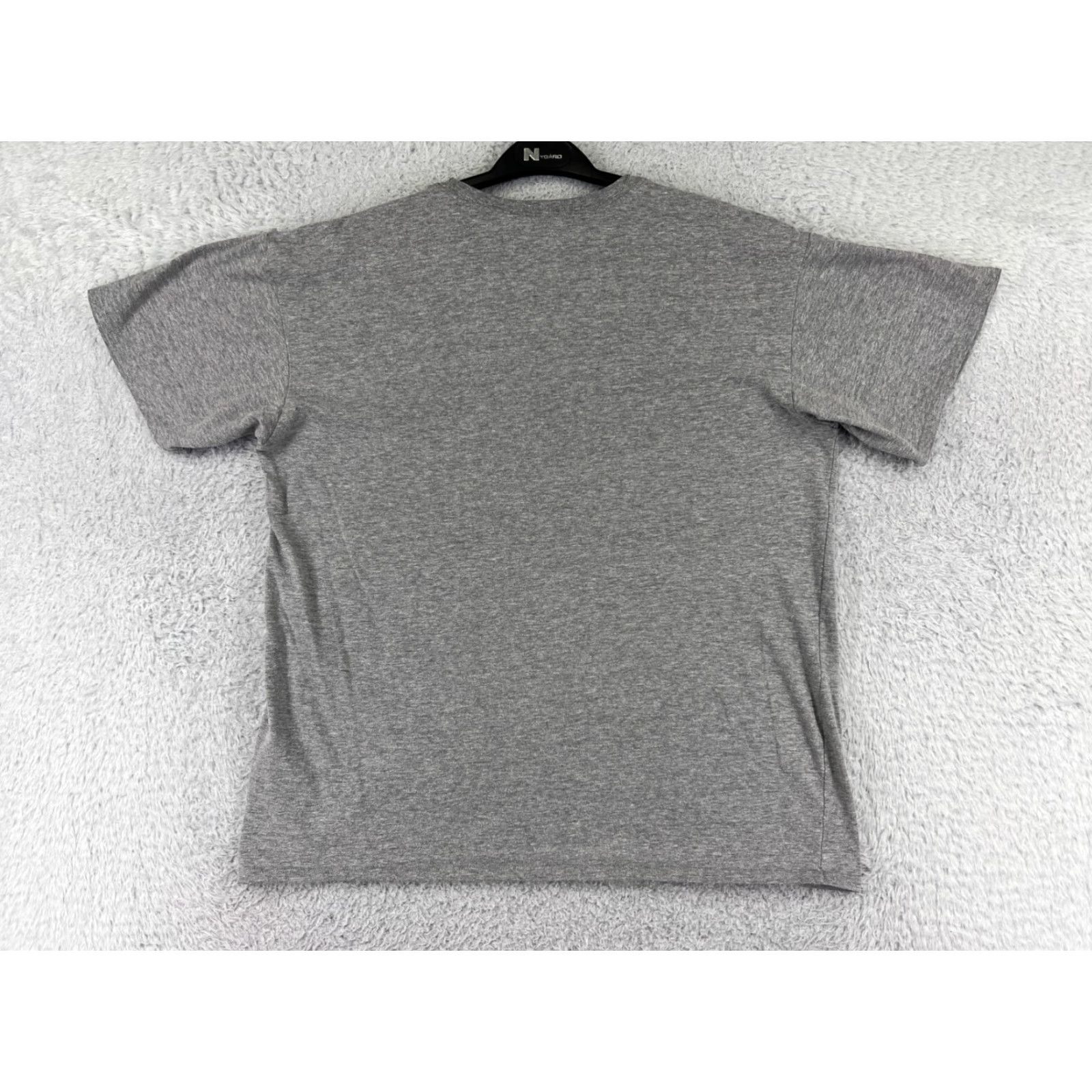 Nike Nike Shirt Mens Medium Gray Short Sleeve Crew Neck Embroidered Swoosh Cotton Size US M / EU 48-50 / 2 - 2 Thumbnail