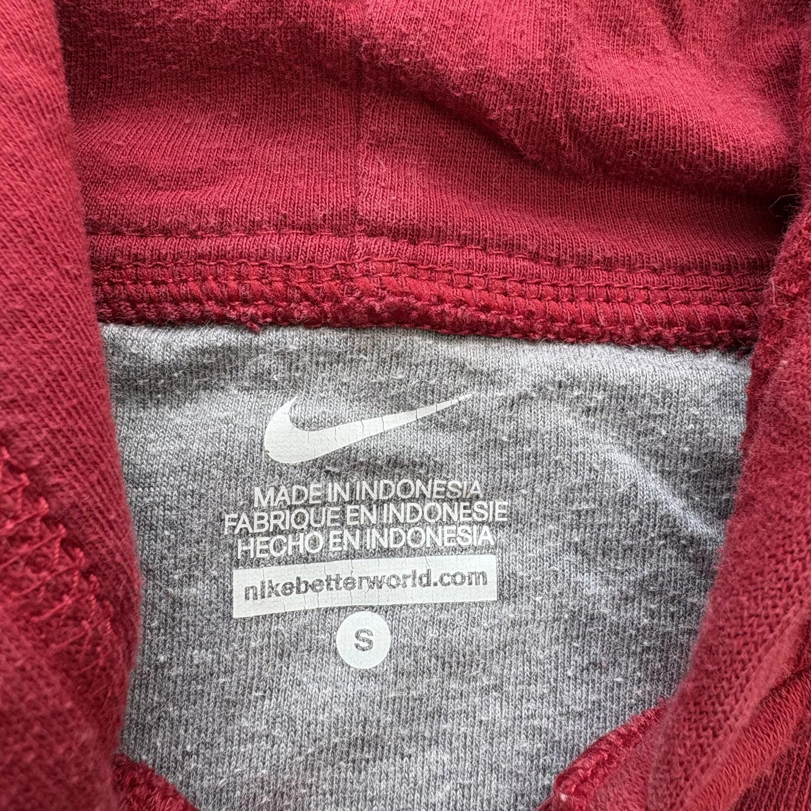 Nike Vintage Y2K Nike Arkansas Razorbacks Grunge Full Zip Hoodie Size S / US 4 / IT 40 - 4 Thumbnail